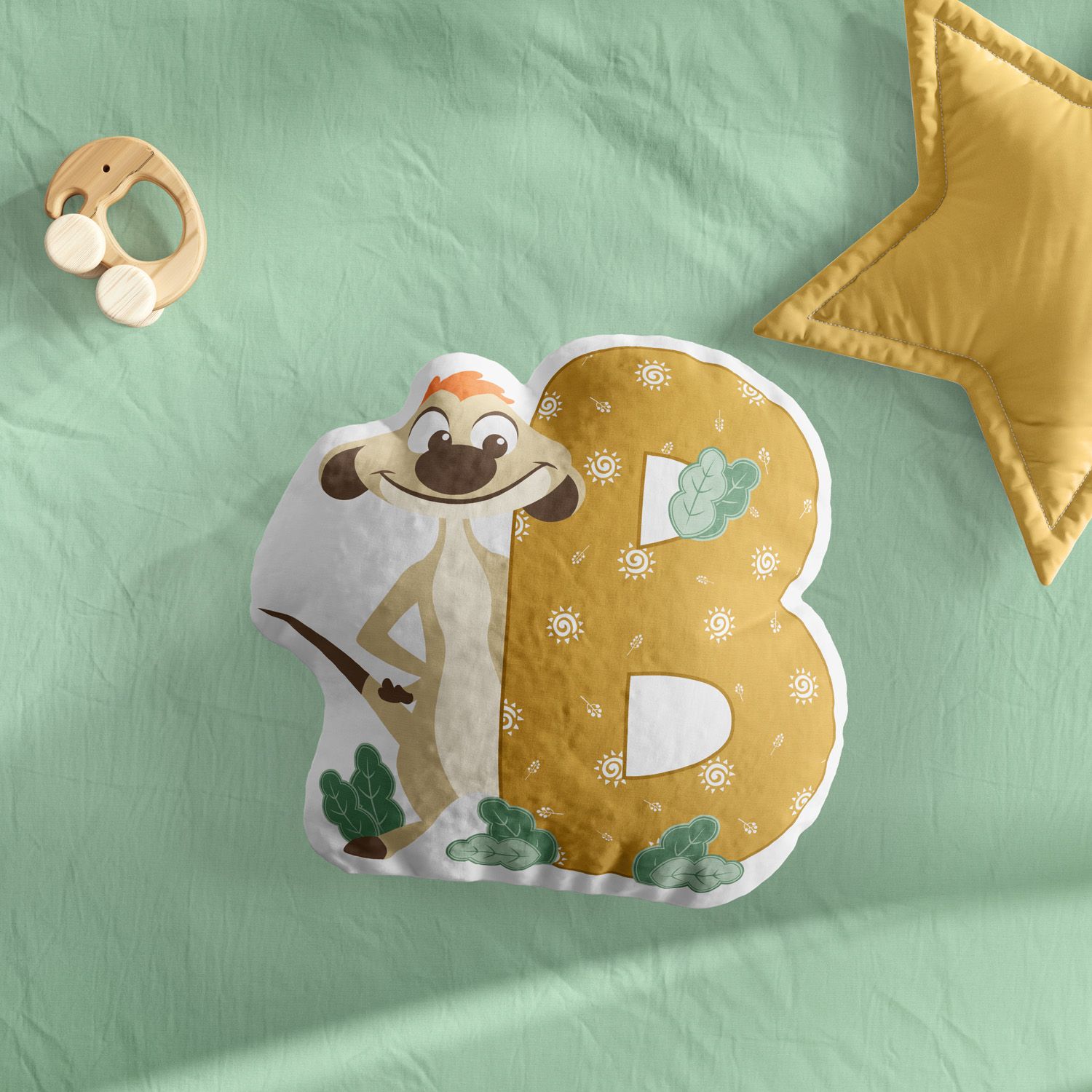 Almofada O Rei Leão Letras de A a Z