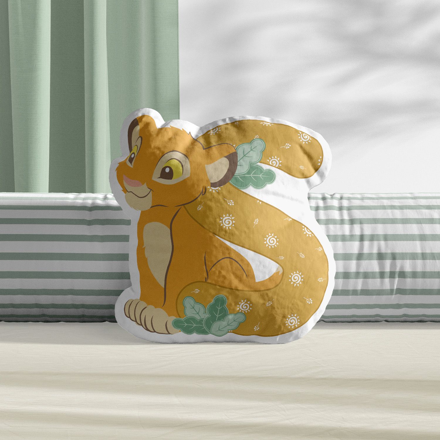 Almofada O Rei Leão Letra S 20cm