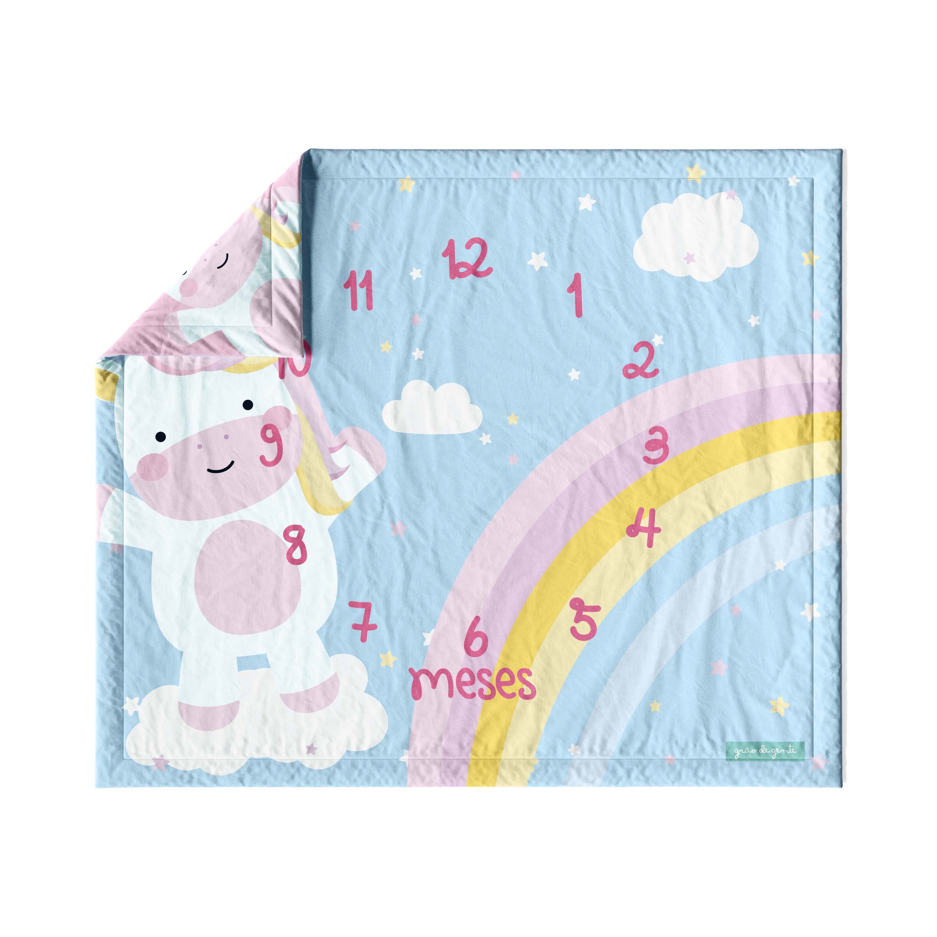 Tapete Mesversário Arco Íris