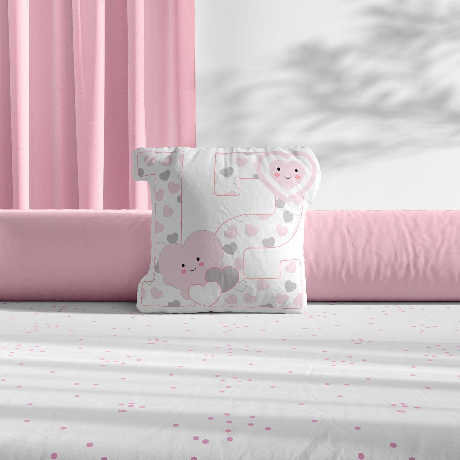 Almofada Mesversário Amor da Mamãe