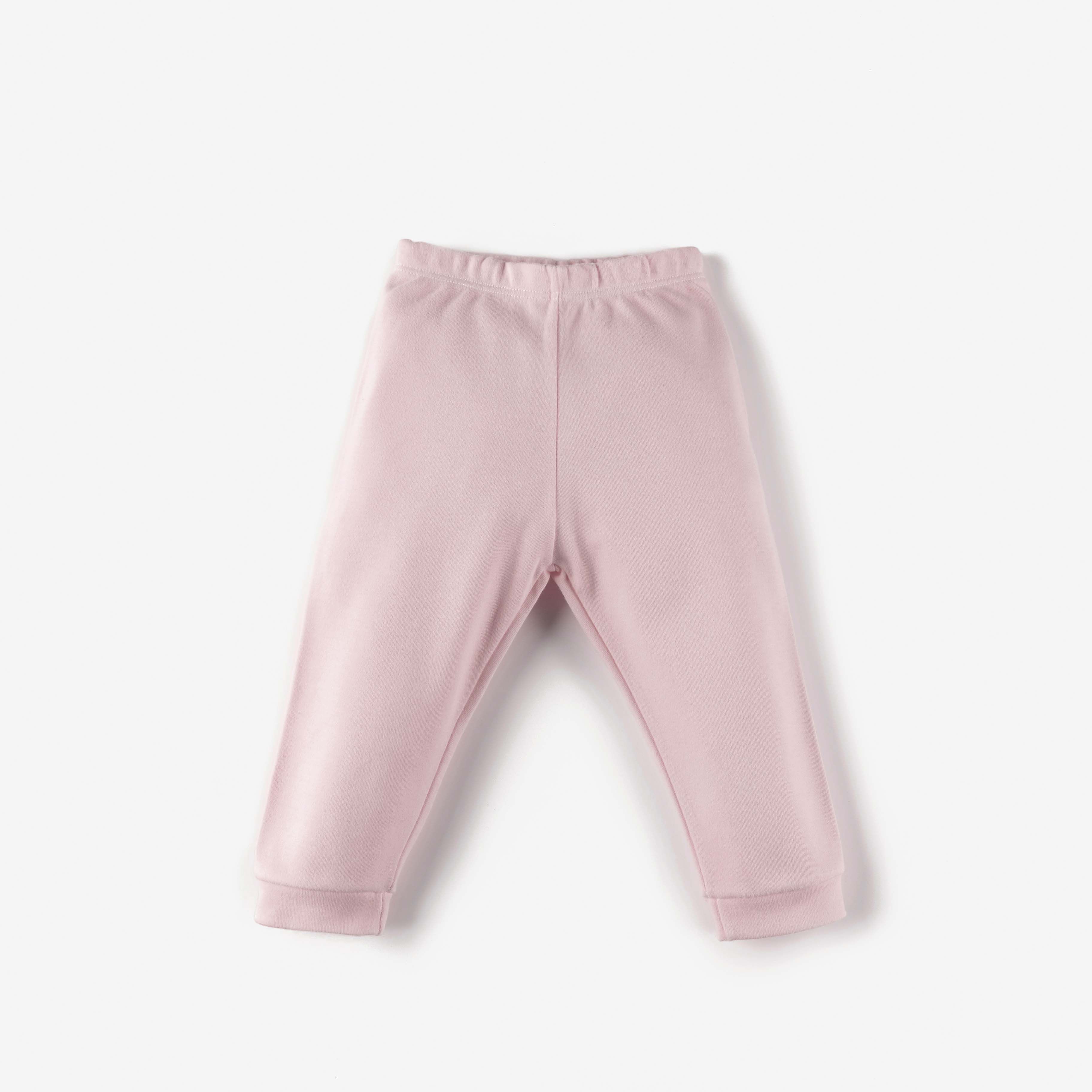 Calça Bebê Comfort em Algodão Egípcio Rosa 