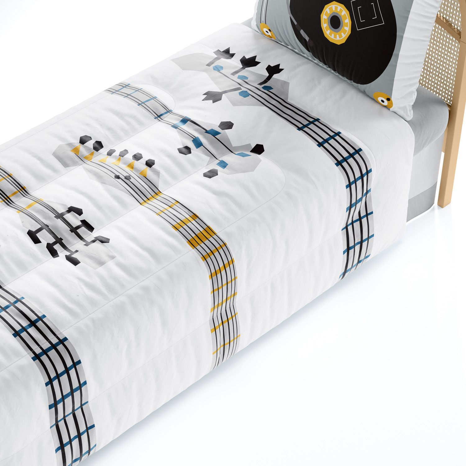 Edredom Infantil Solteiro Música