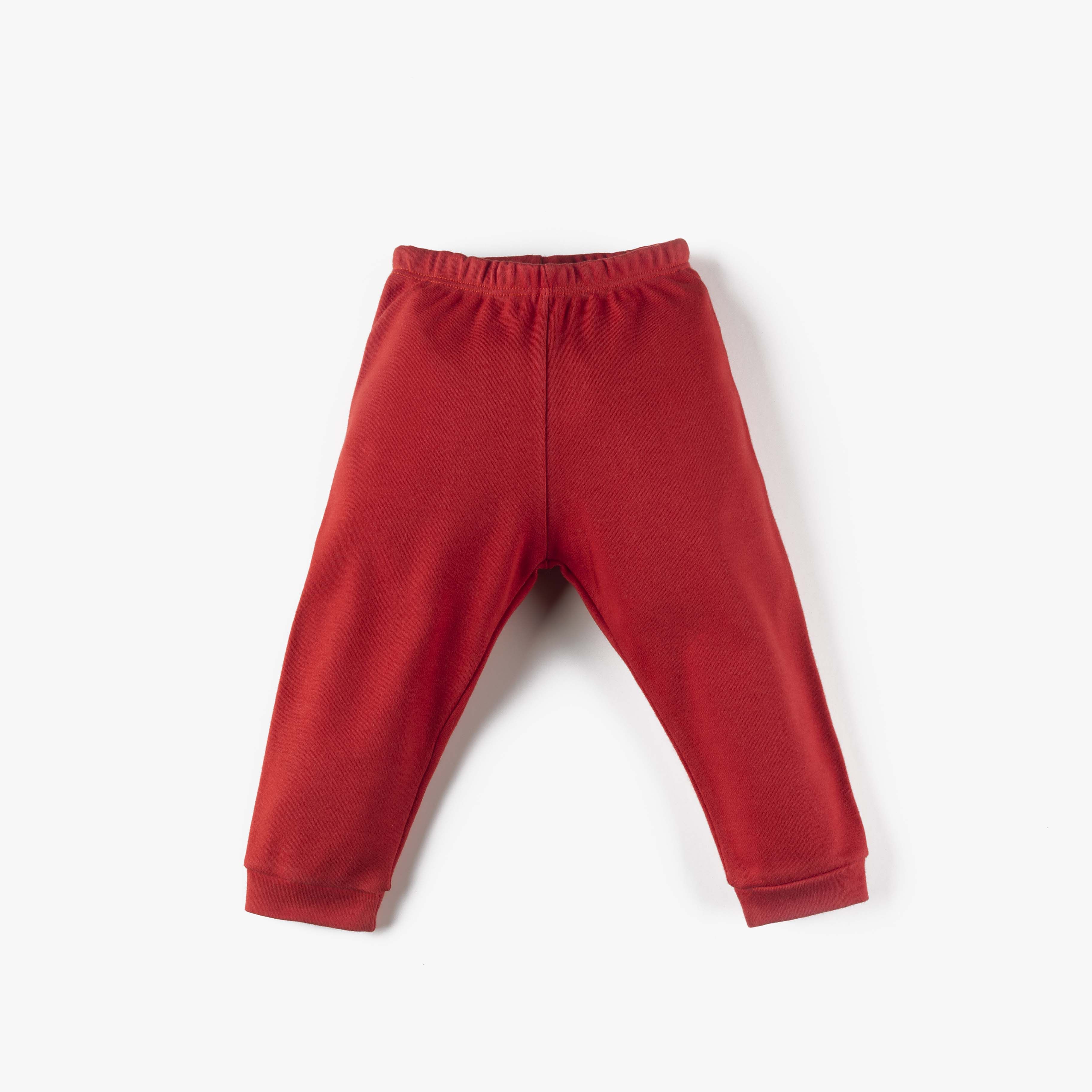 Calça Bebê Comfort em Algodão Egípcio Vermelho 3m