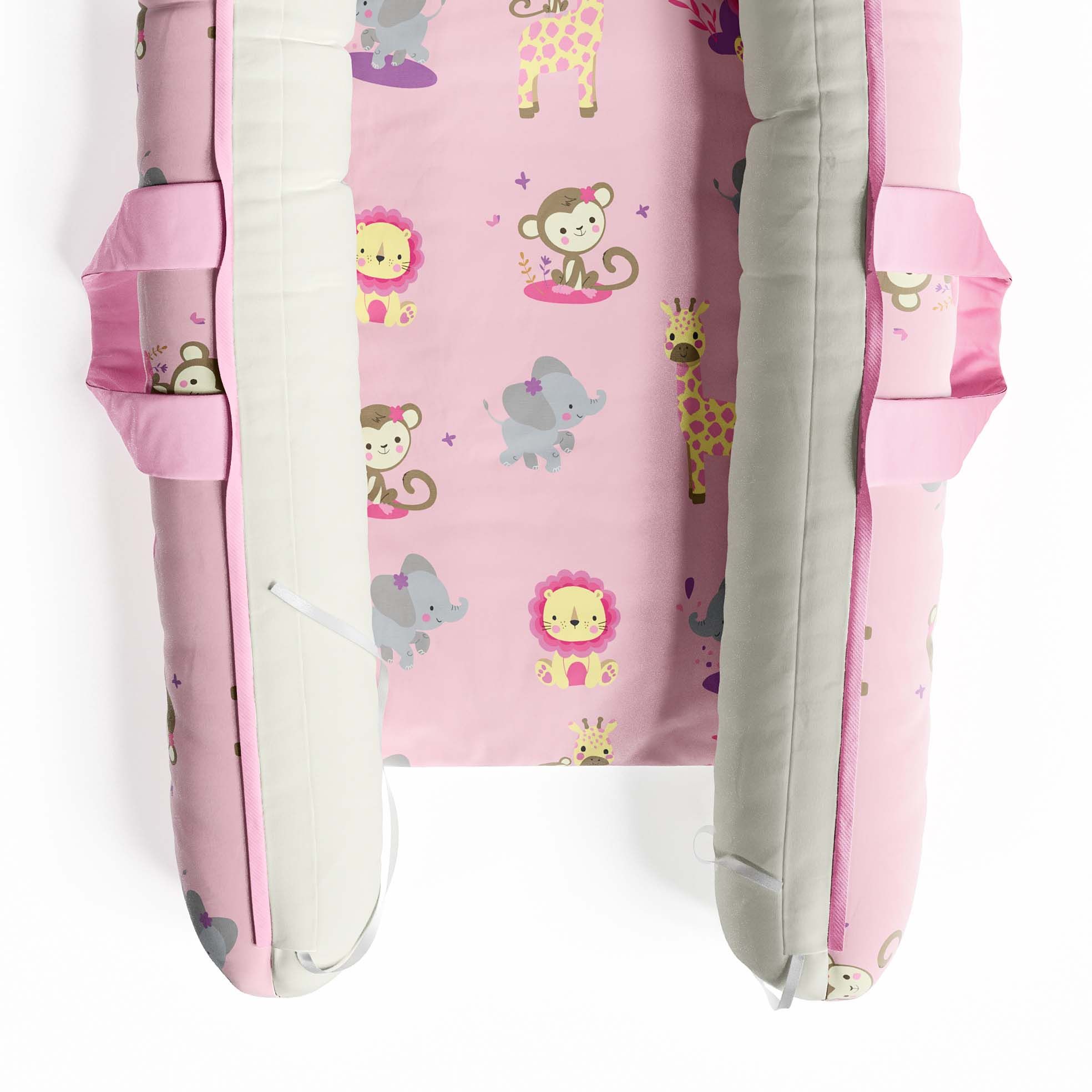 Ninho para Bebê Redutor de Berço Leão Selva Baby 80cm