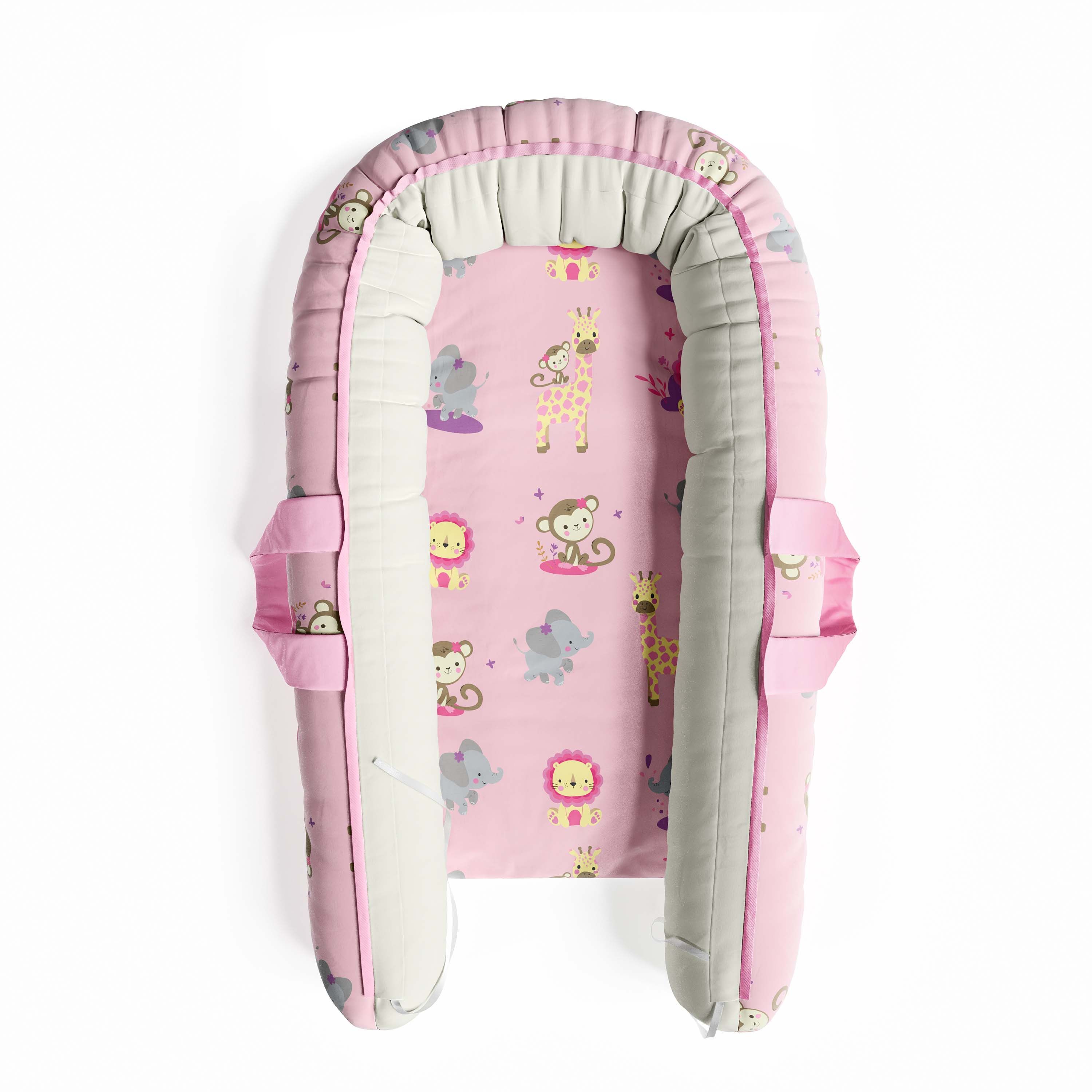 Ninho para Bebê Redutor de Berço Leão Selva Baby 80cm
