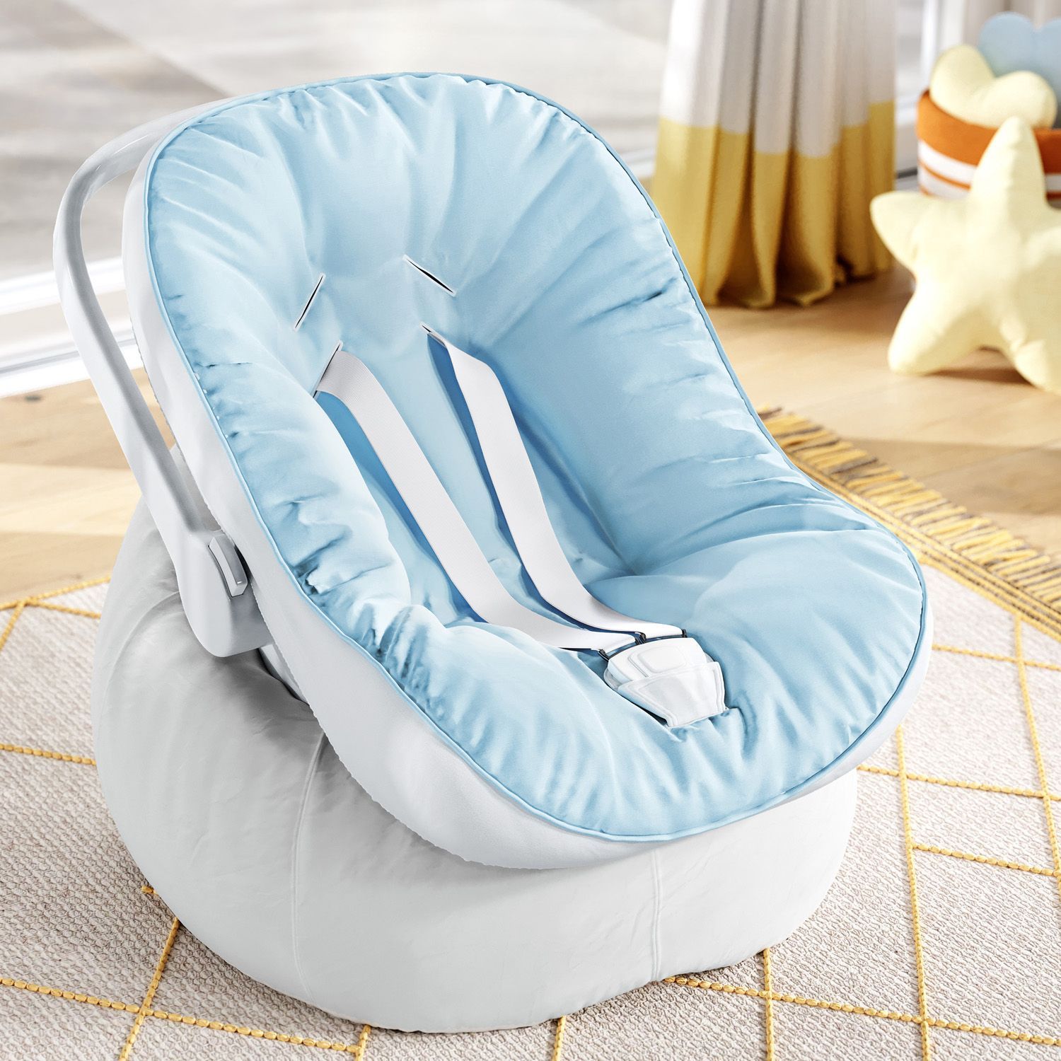 Capa de Bebê Conforto Azul