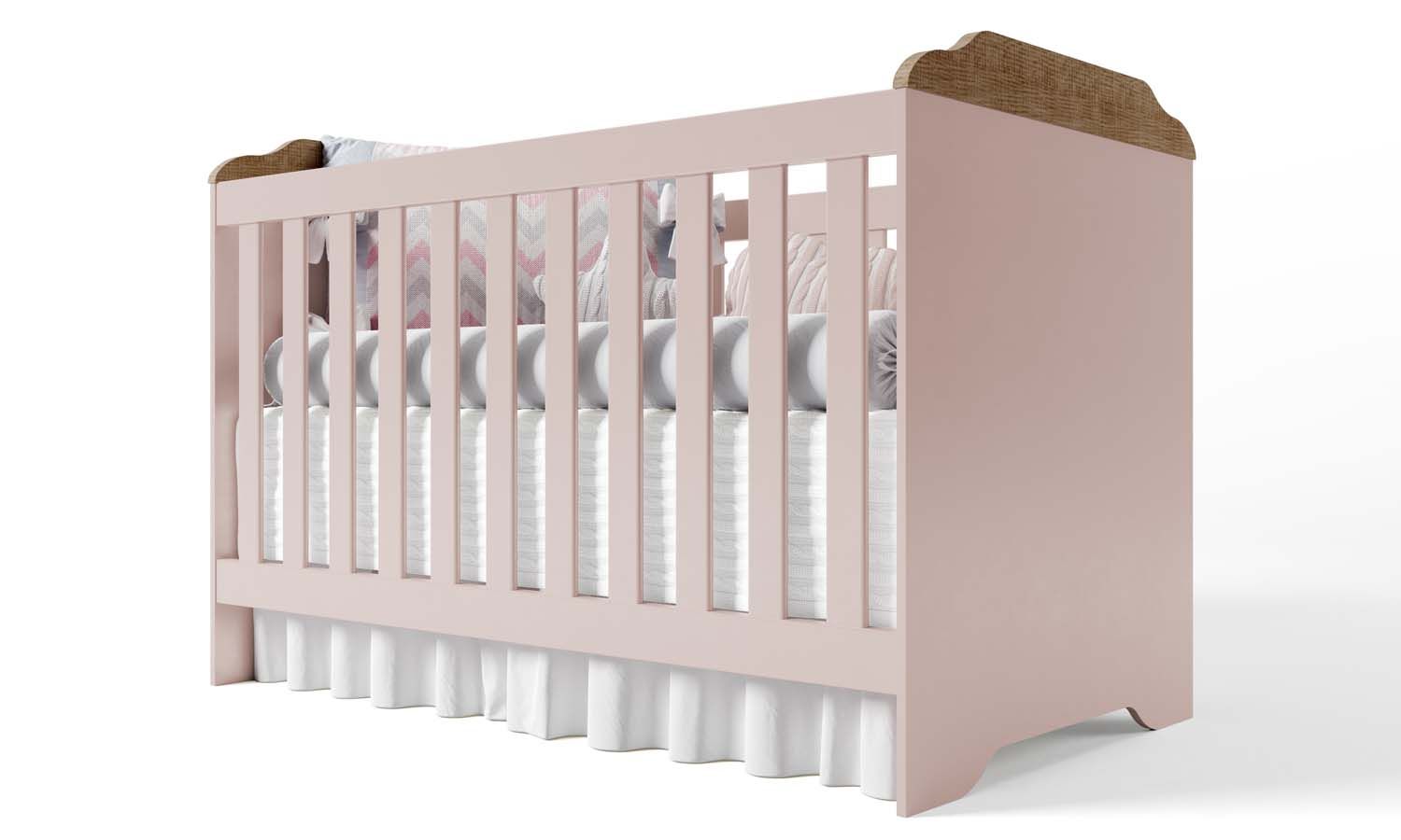 Berço Americano Branco Mel