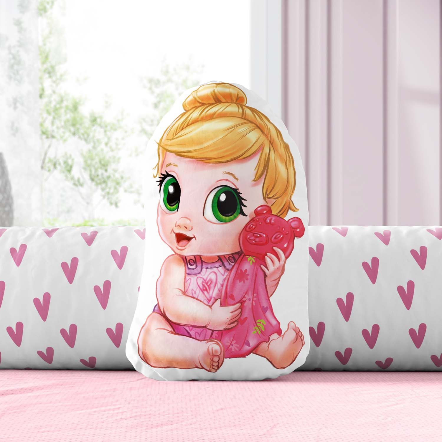 Almofada Baby Alive Naninha Rosa