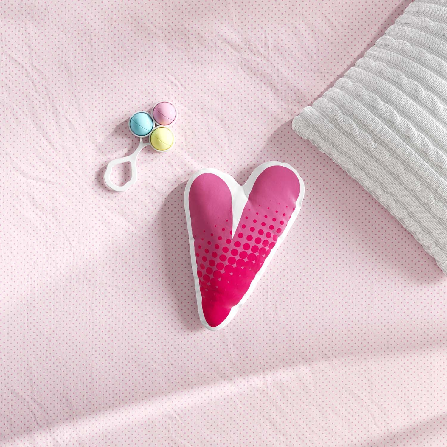 Almofada Corações Baby Alive