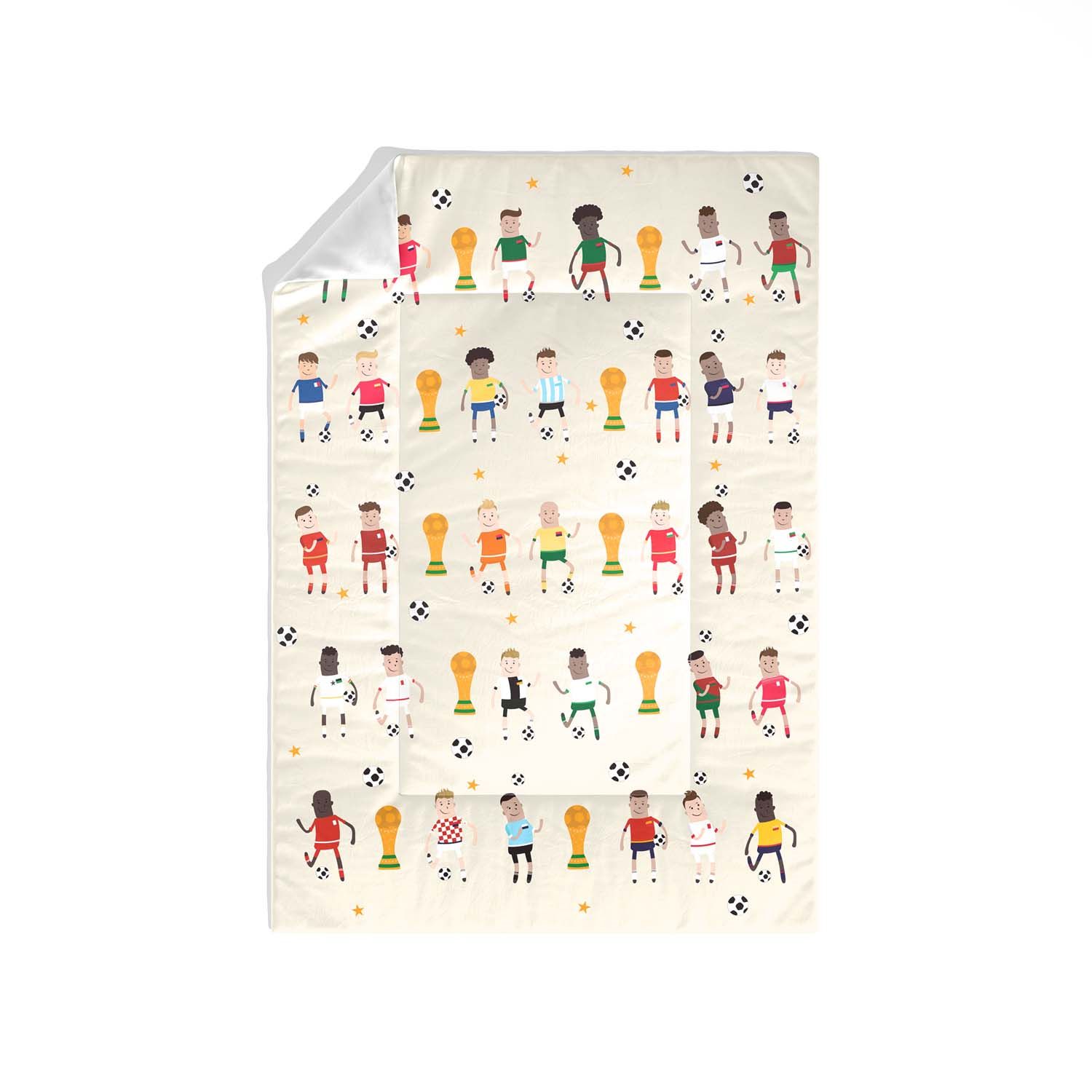 Edredom de Berço Seleções do Mundo