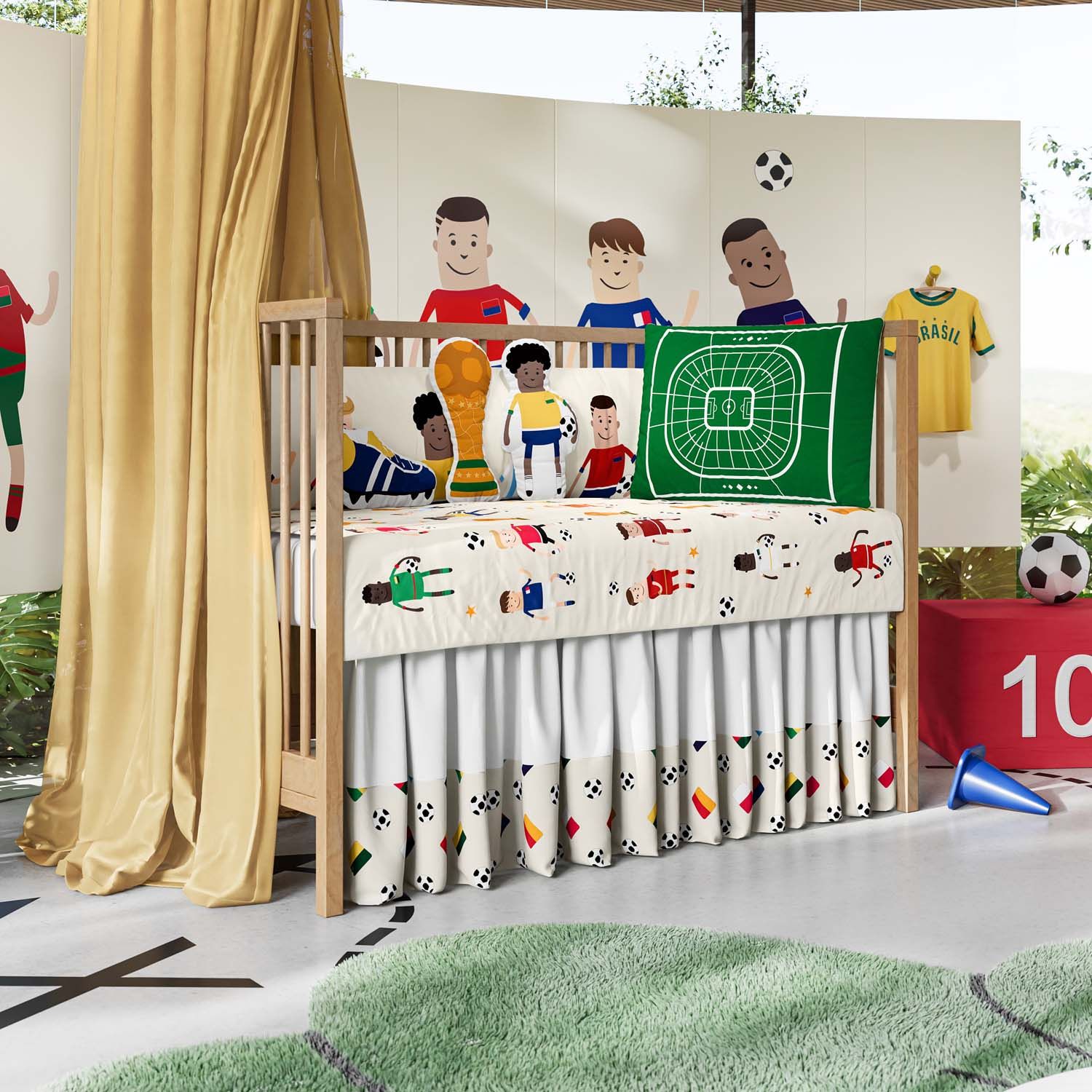 Saia de Berço Seleções do Mundo