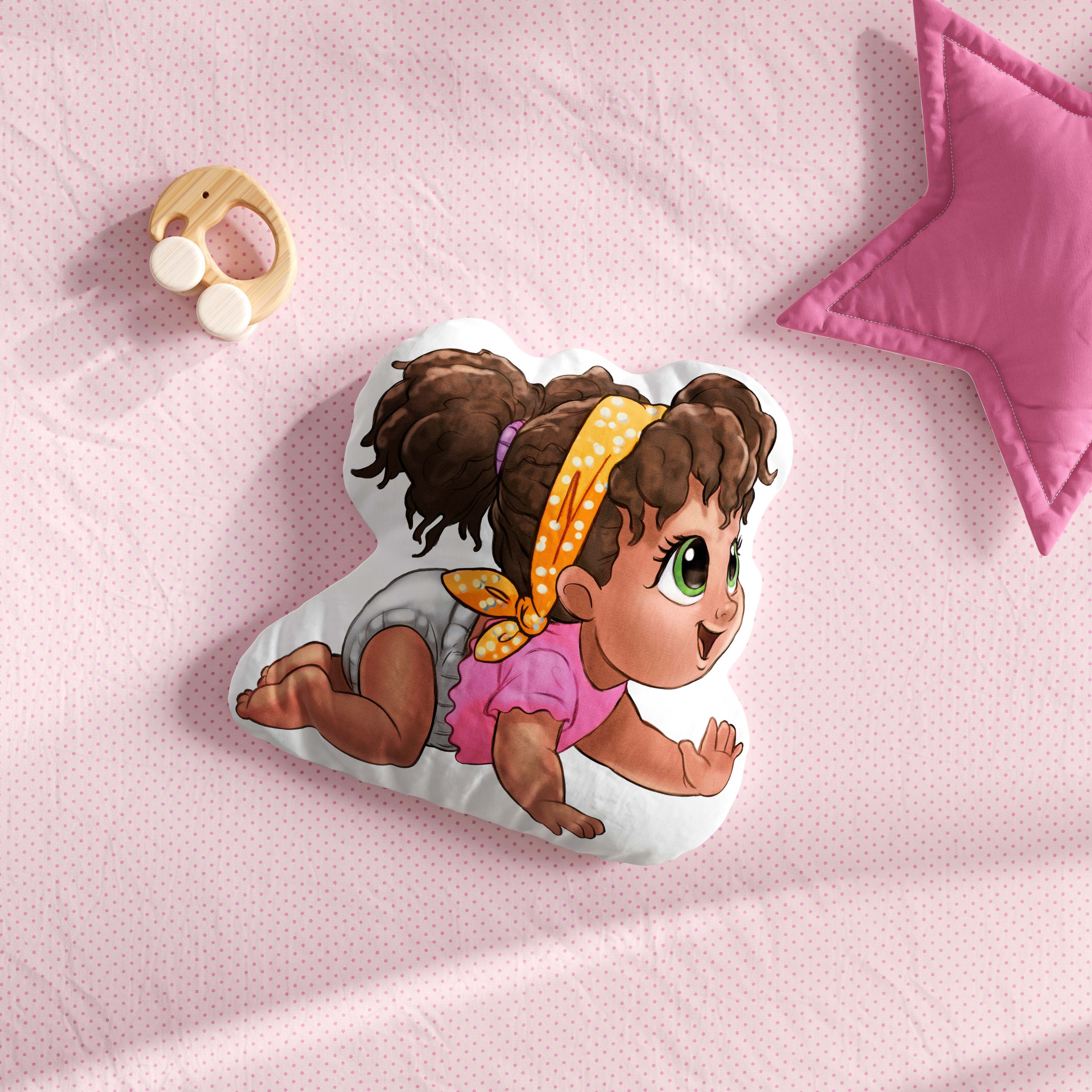 Almofada Baby Alive Engatinhando