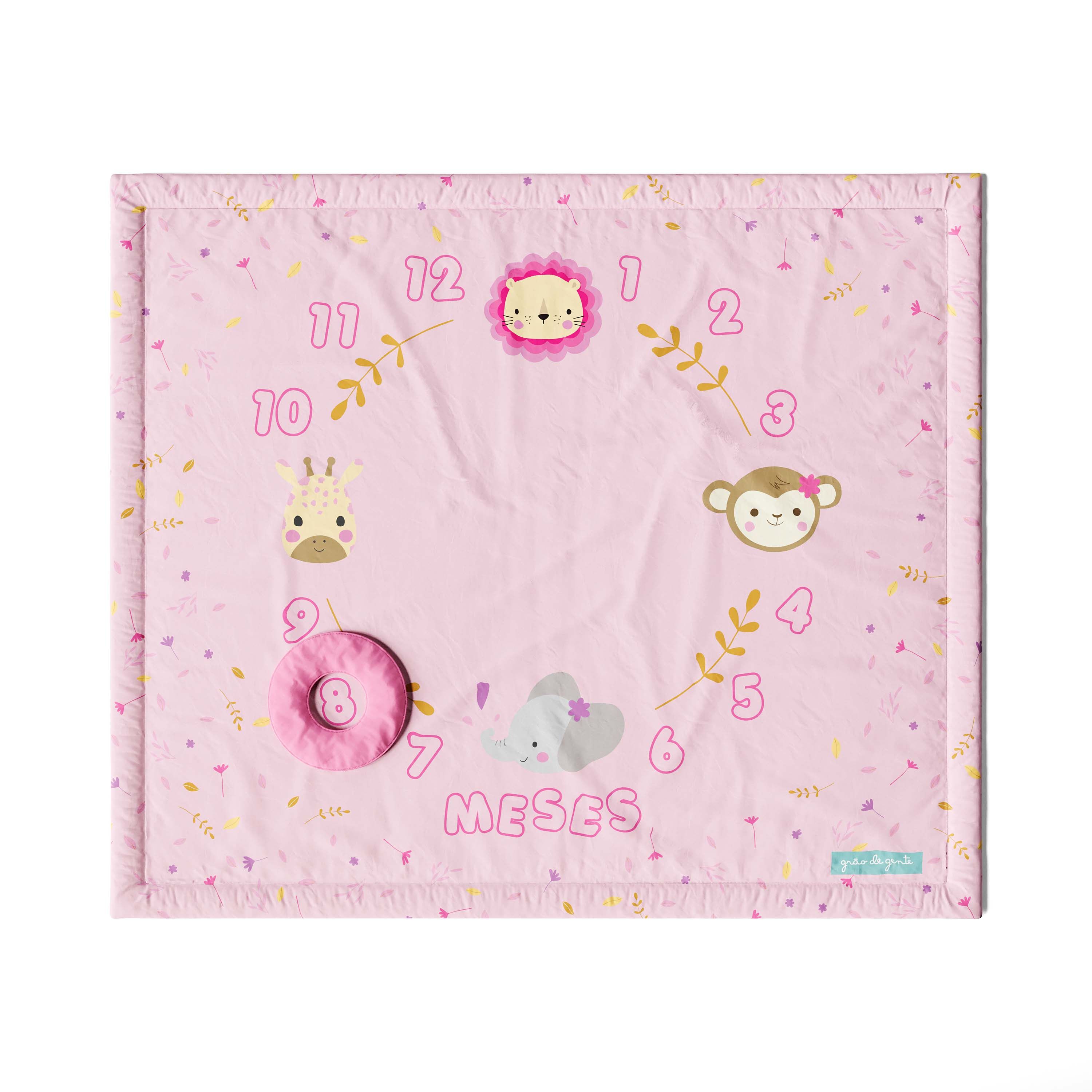 Tapete Mesversário Selva Baby