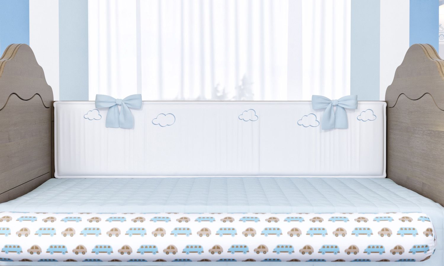 Kit Berço Carrinhos Amarelo