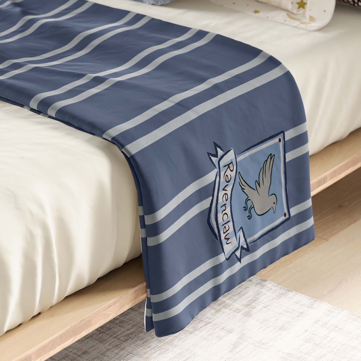 Manta Infantil Solteiro Harry Potter Corvinal 1,20M