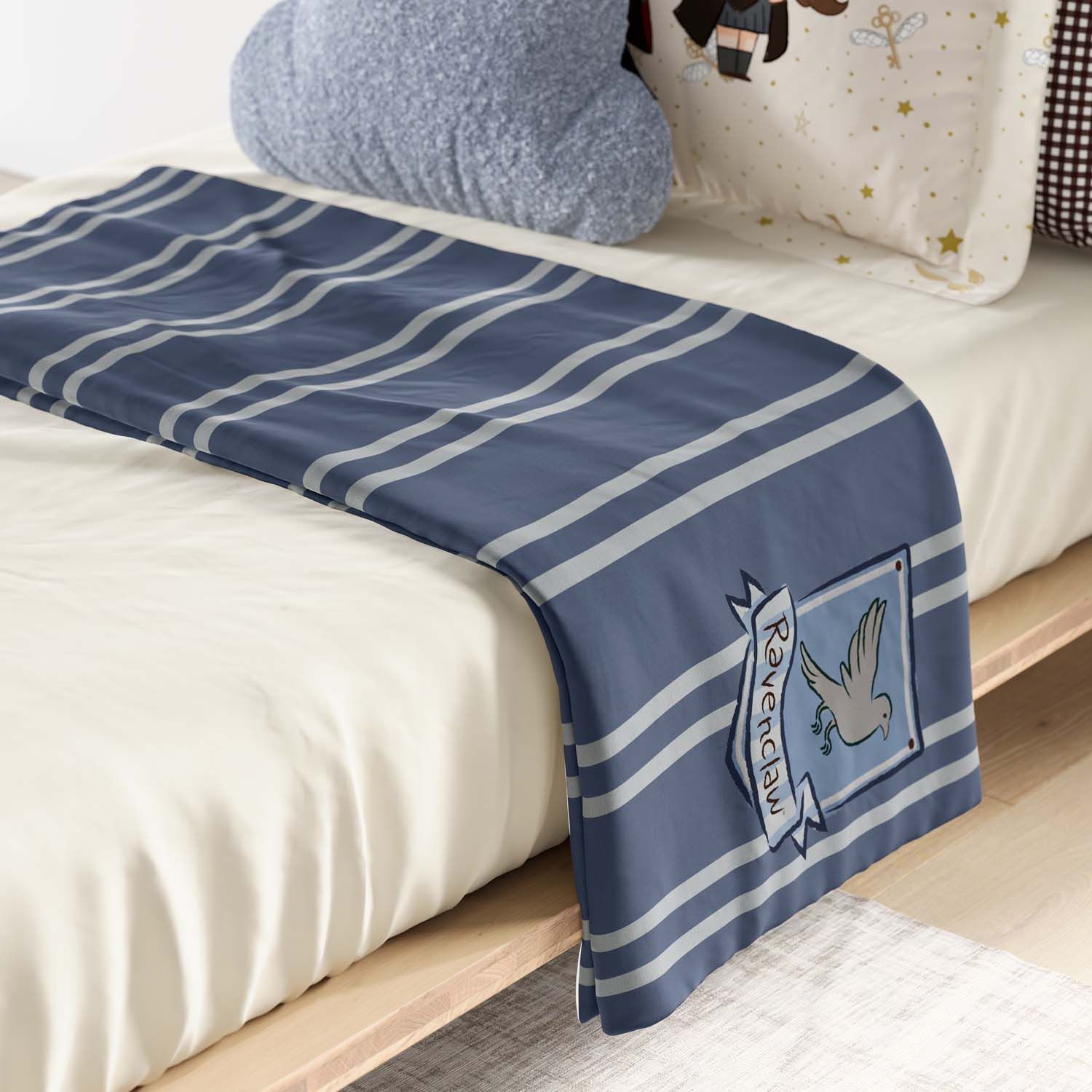 Manta Infantil Solteiro Harry Potter Corvinal 1,20M