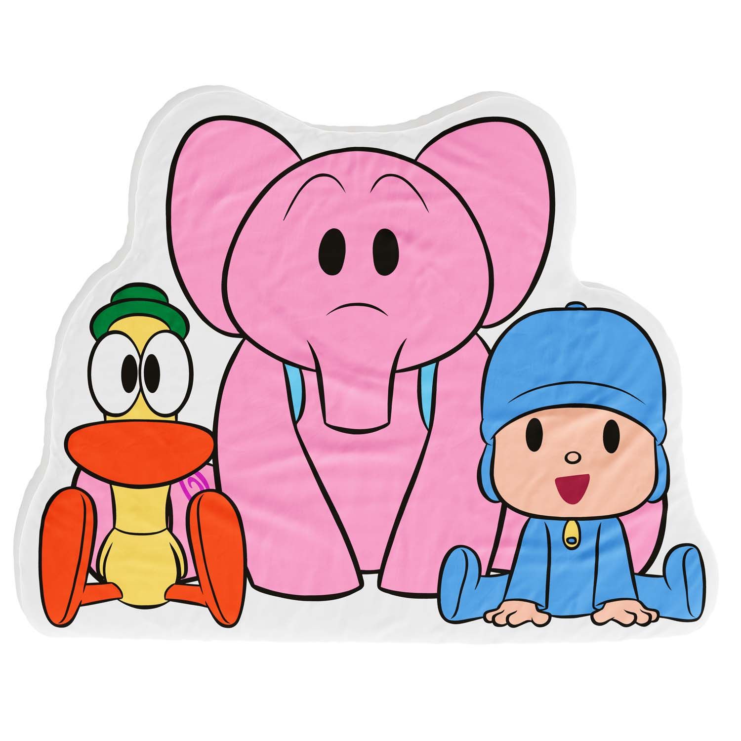 Tapete Pocoyo Elly e Pato 71cm