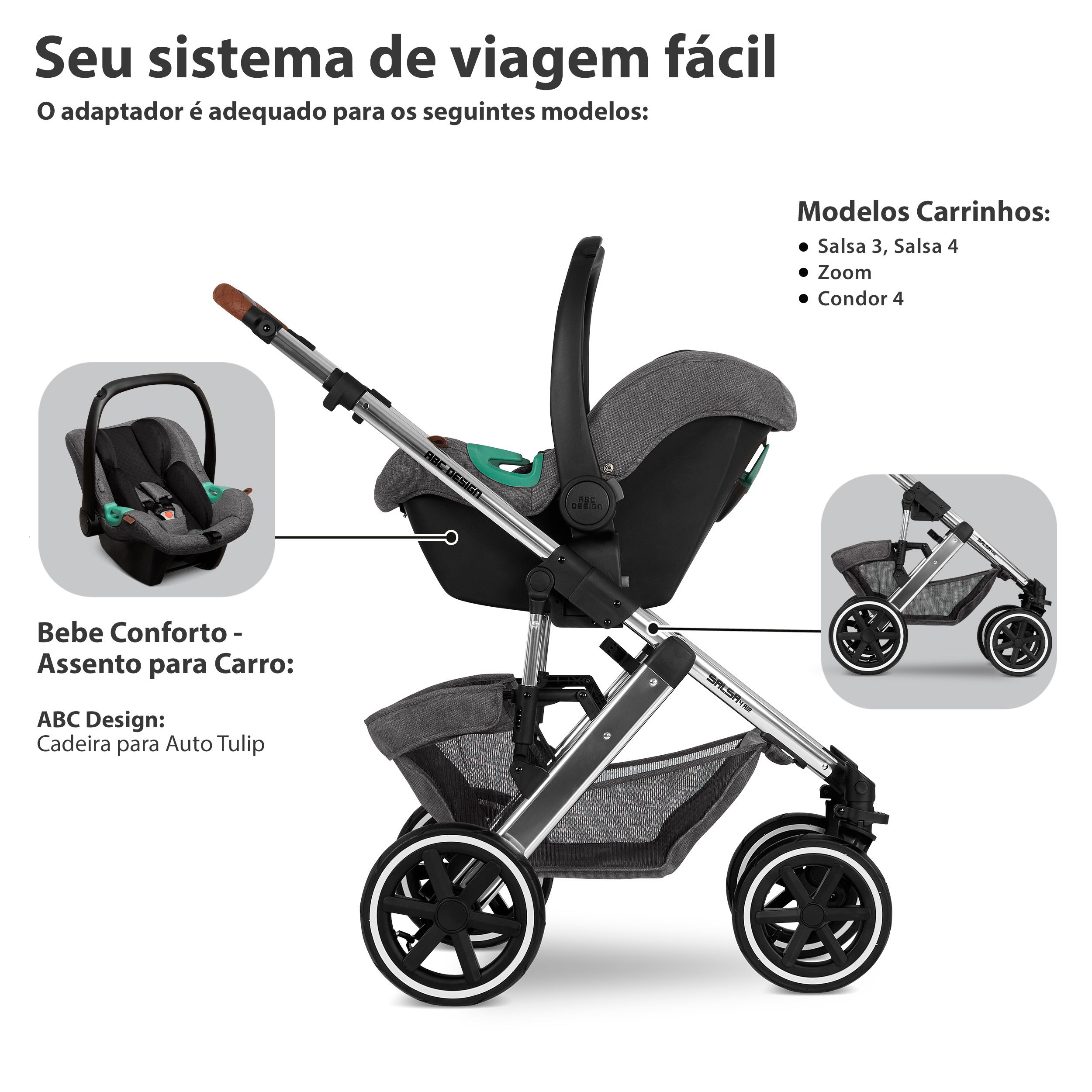 Adaptador para Bebê Conforto Tulip