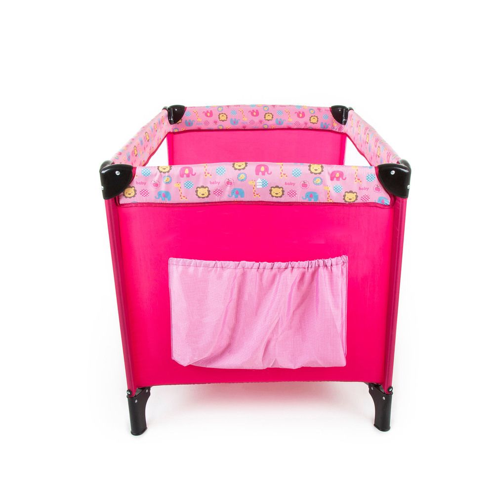 Berço Portátil Happy Cinza