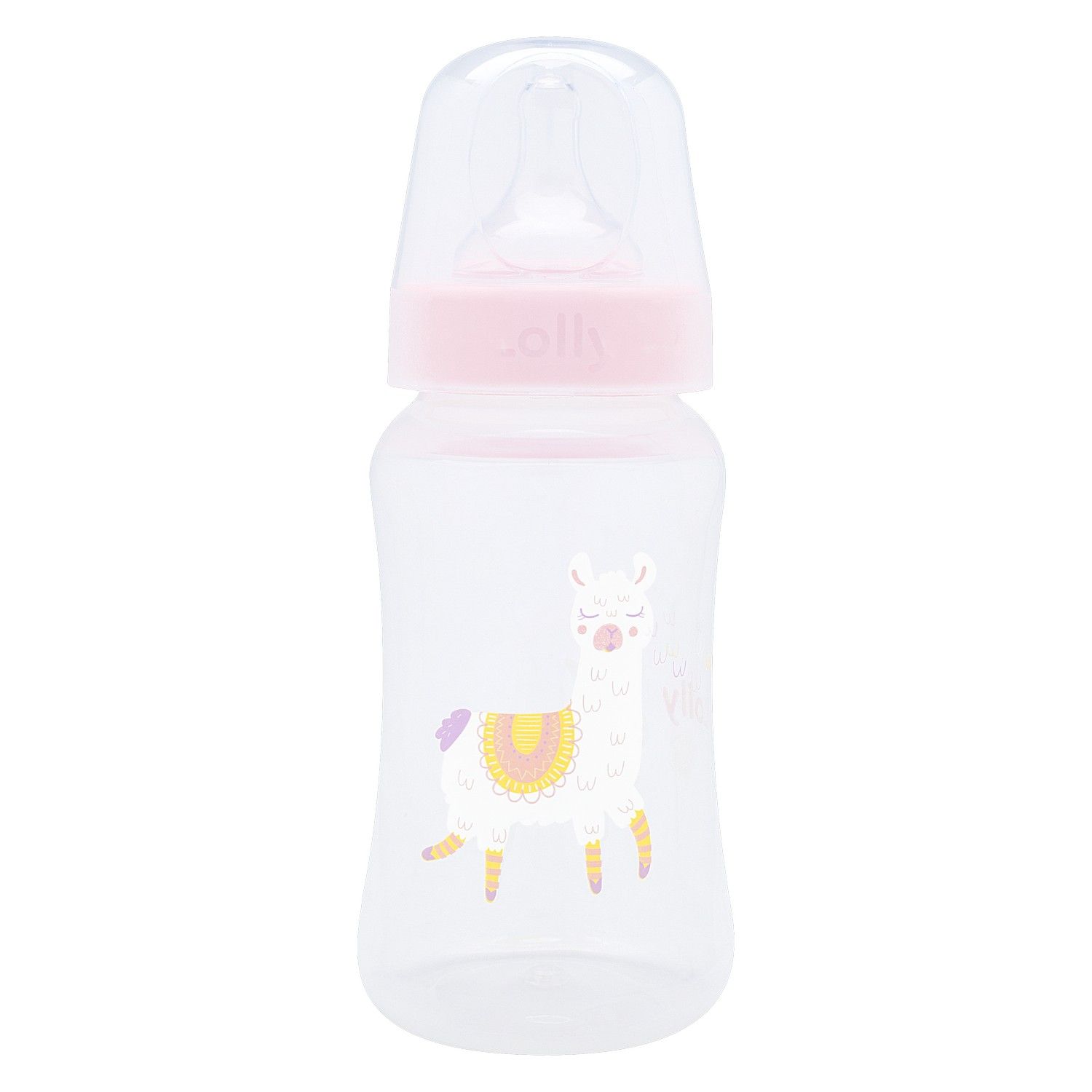 Mamadeira Zoo Bico Silicone Rosa 330ml