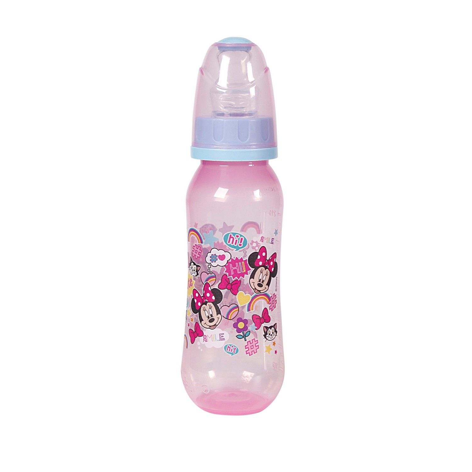 Mamadeira Minnie Mouse Bico Ortodôntico 240ml