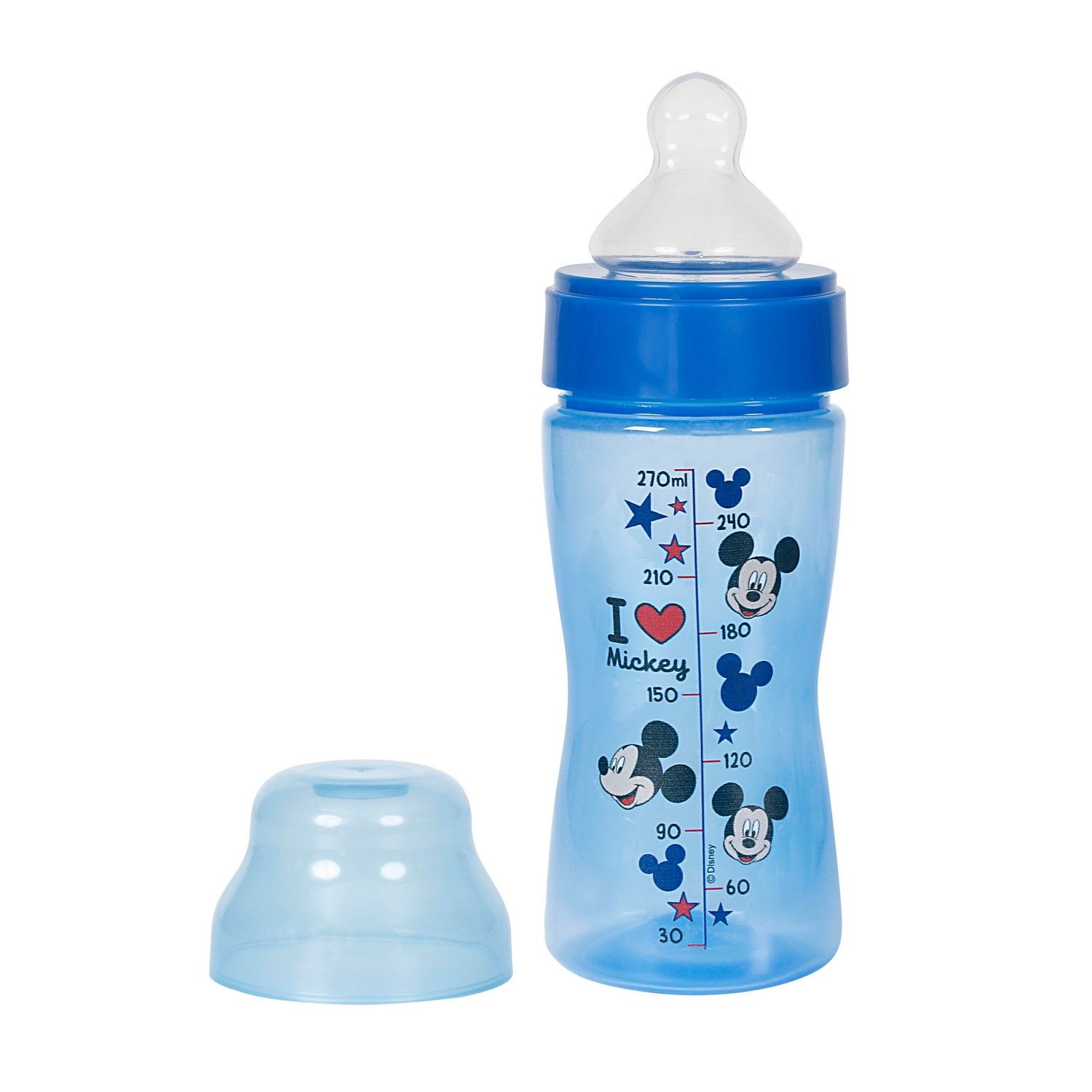 Mamadeira Mickey Mouse Bico Wide Neck 270ml