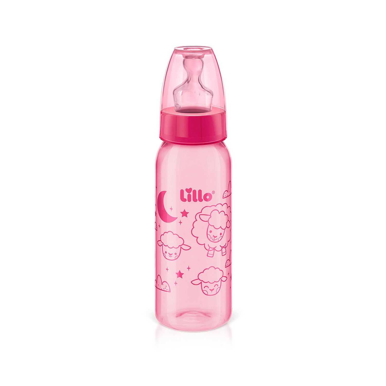 Mamadeira Divertida Rosa 240ml