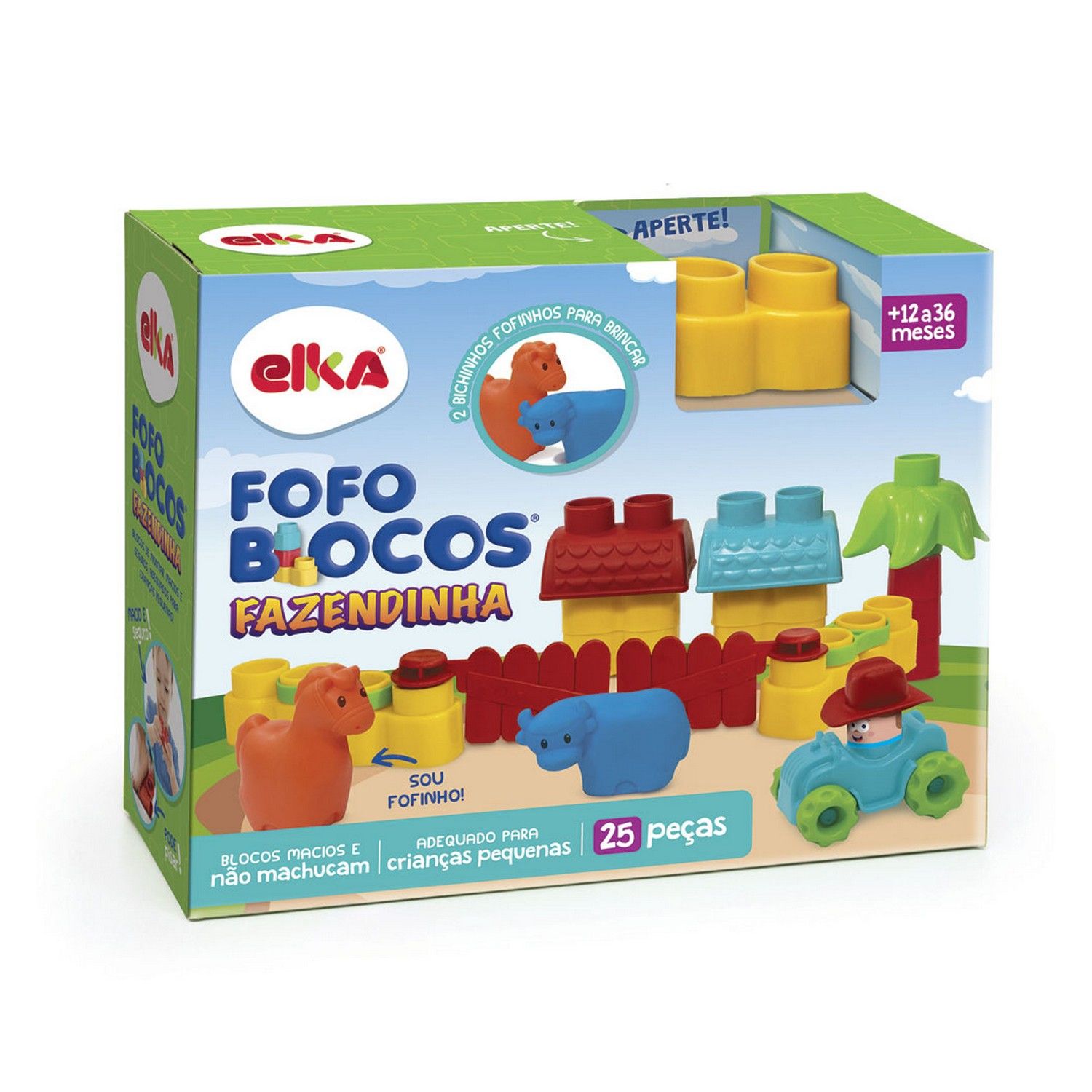 Blocos Fofos Fazendinha