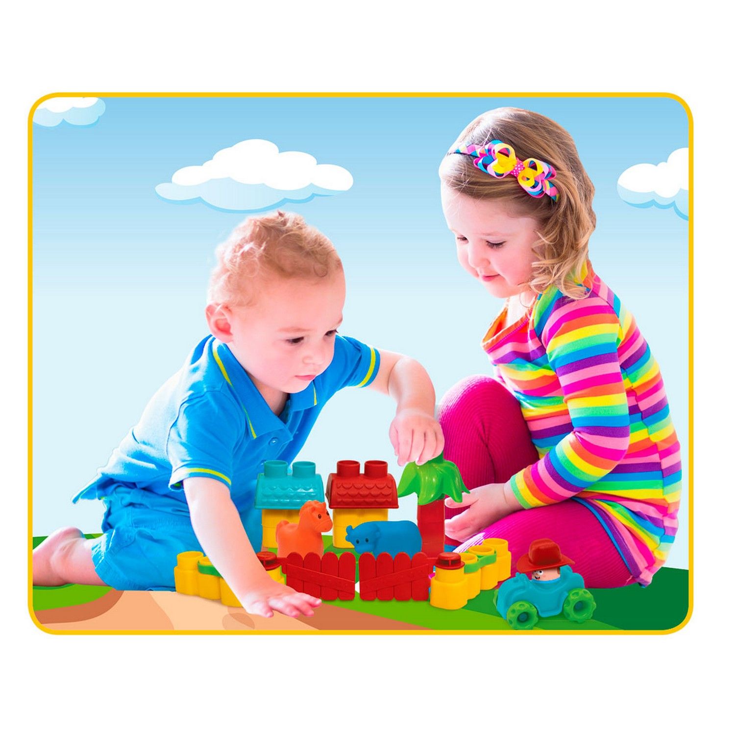 Blocos Fofos Fazendinha