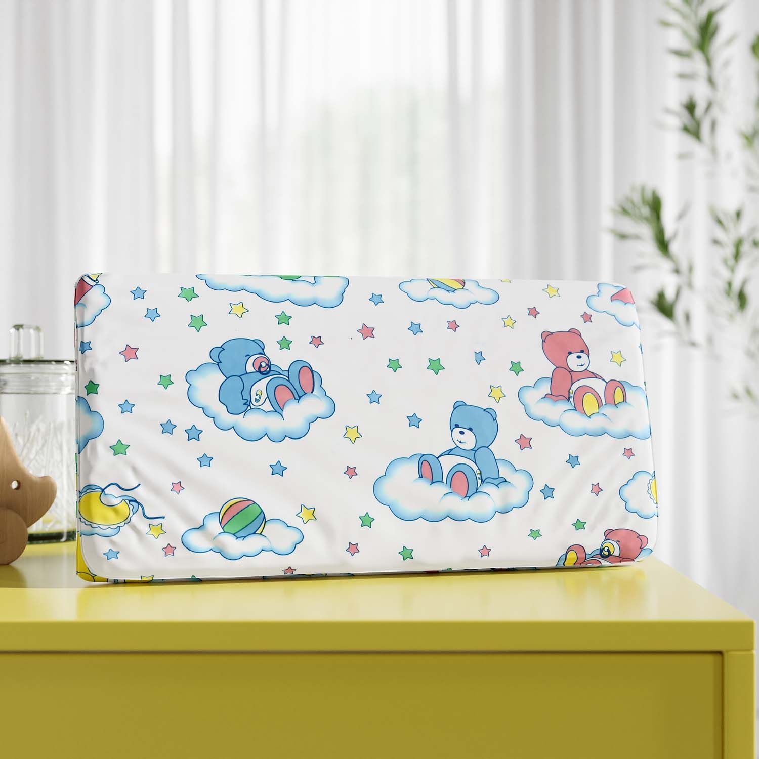Trocador de Fraldas Portátil Ursinhos nas Nuvens