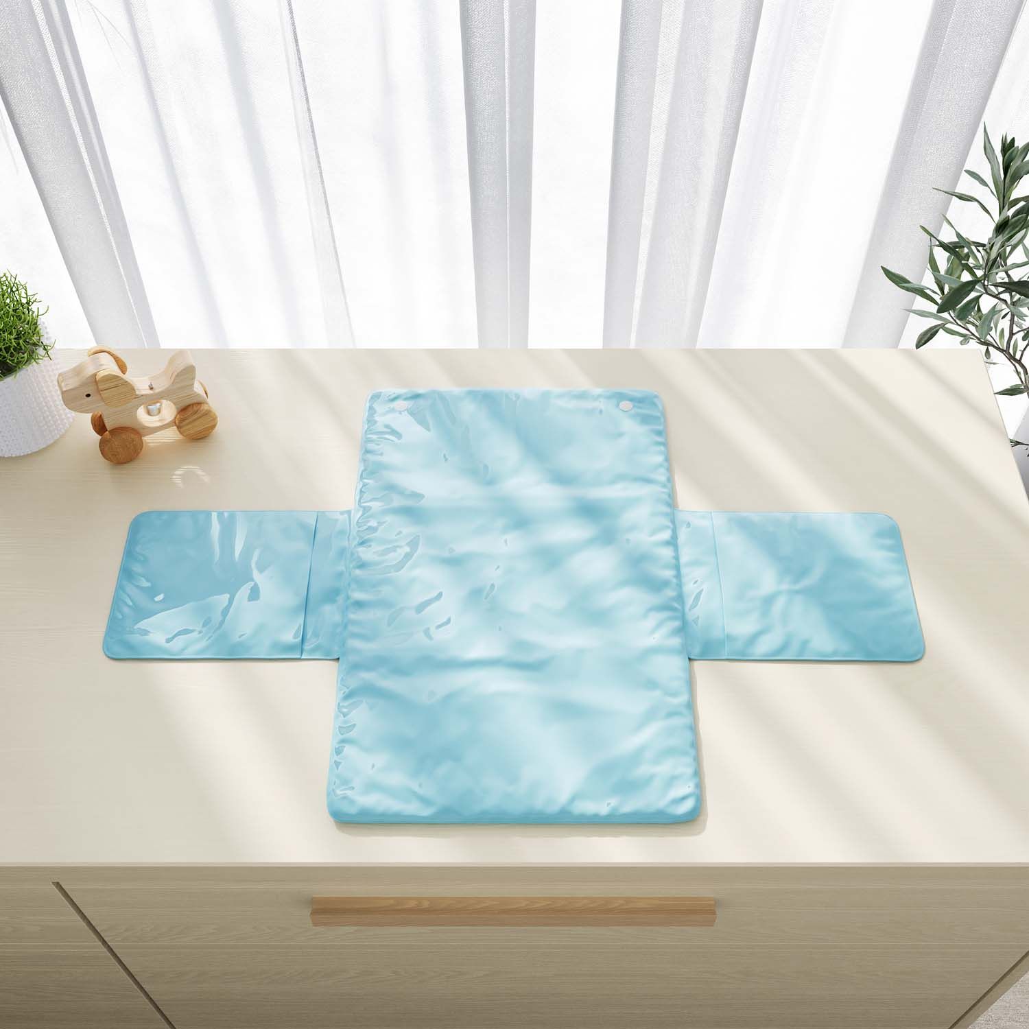 Trocador de Fraldas Portátil Rosa