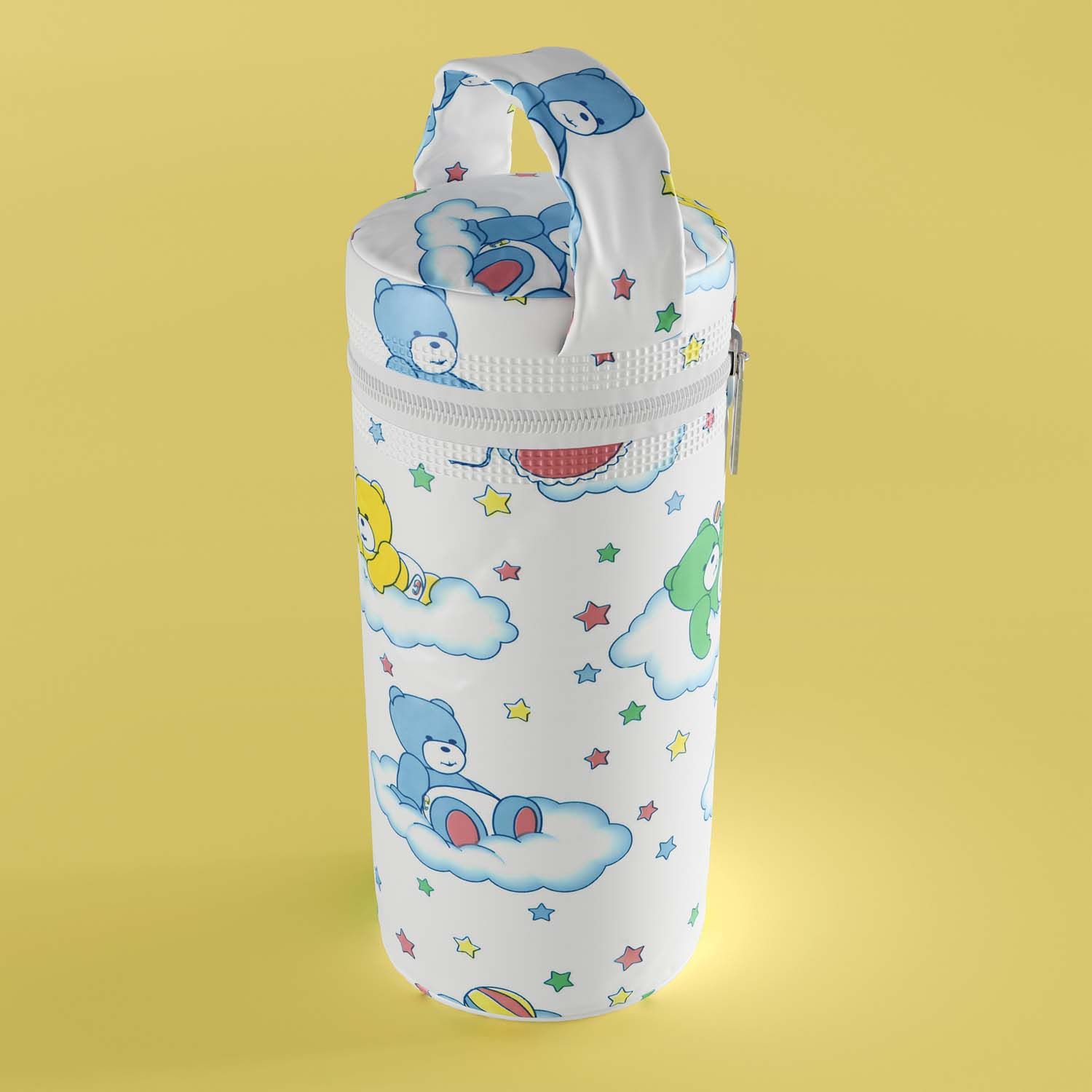 Porta Mamadeira Térmica Ursinhos nas Nuvens