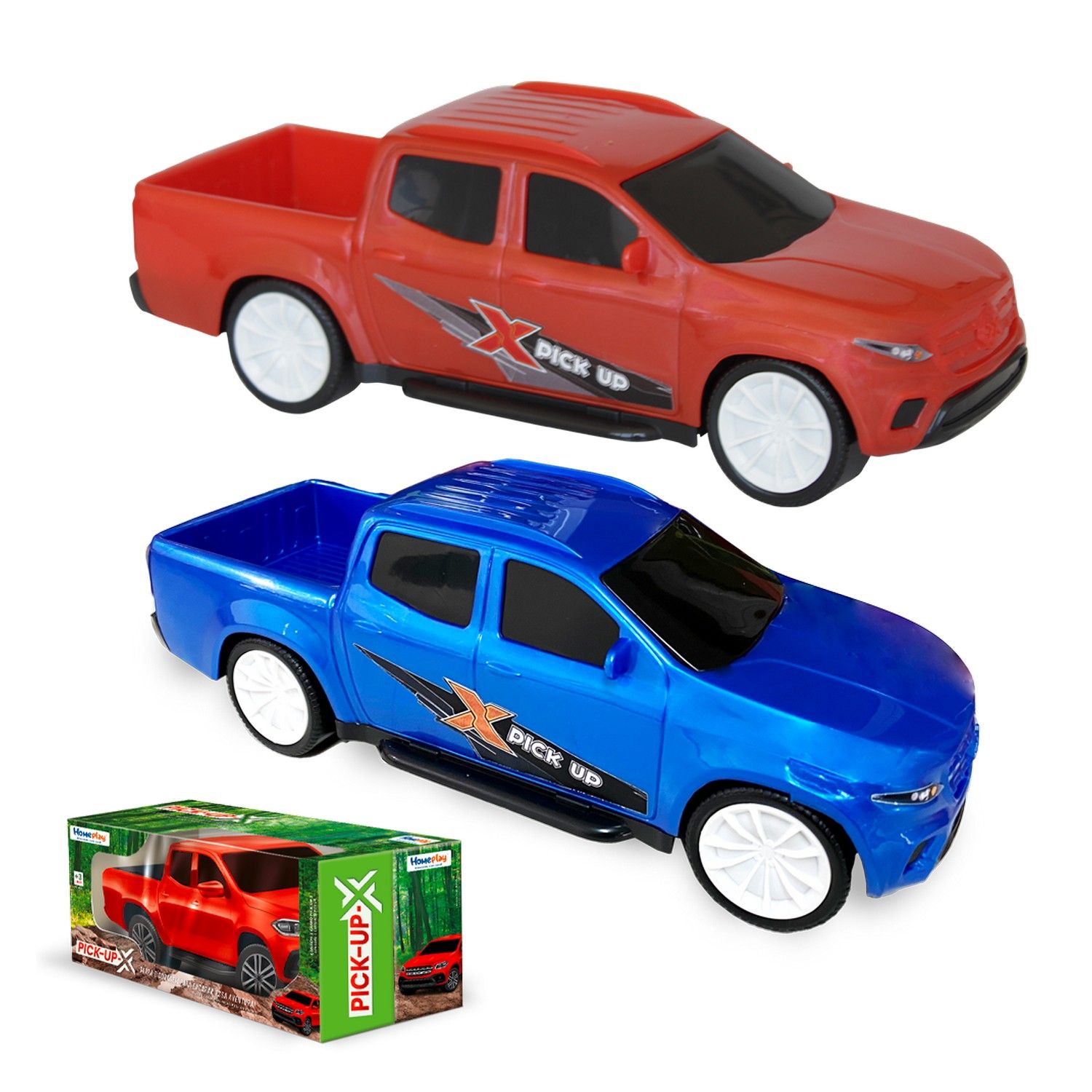 Carrinho de Brinquedo Pick-Up X 