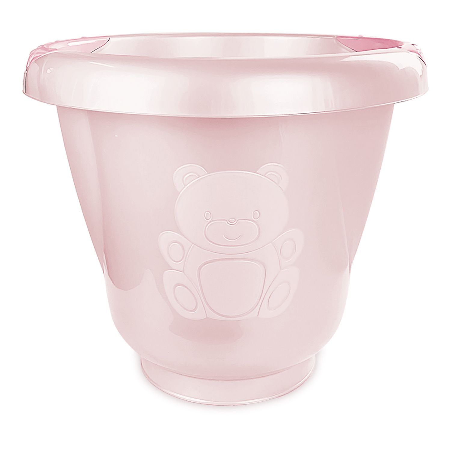 Ofurô para Bebê Urso Rosa Perolado 17,5L