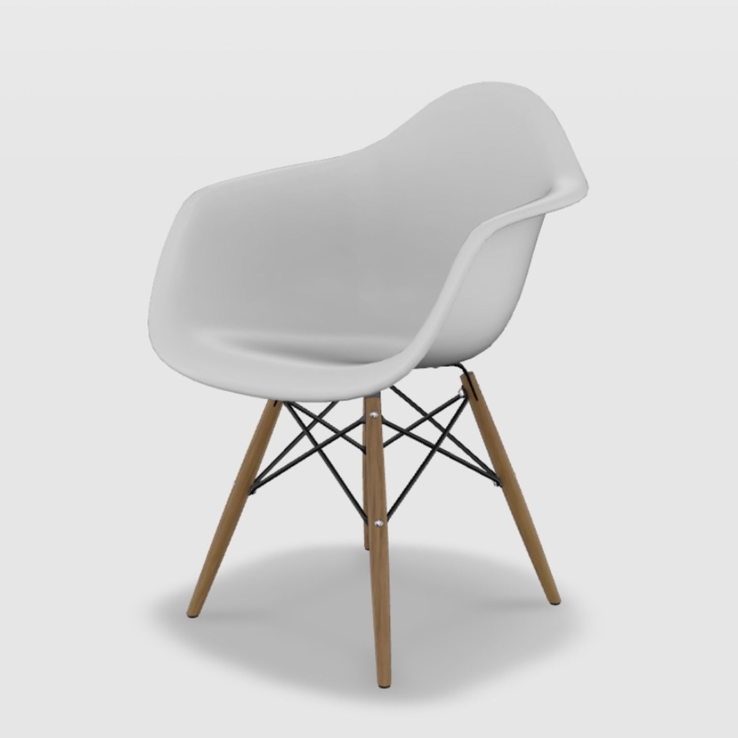 Cadeira Eames Arm Branco
