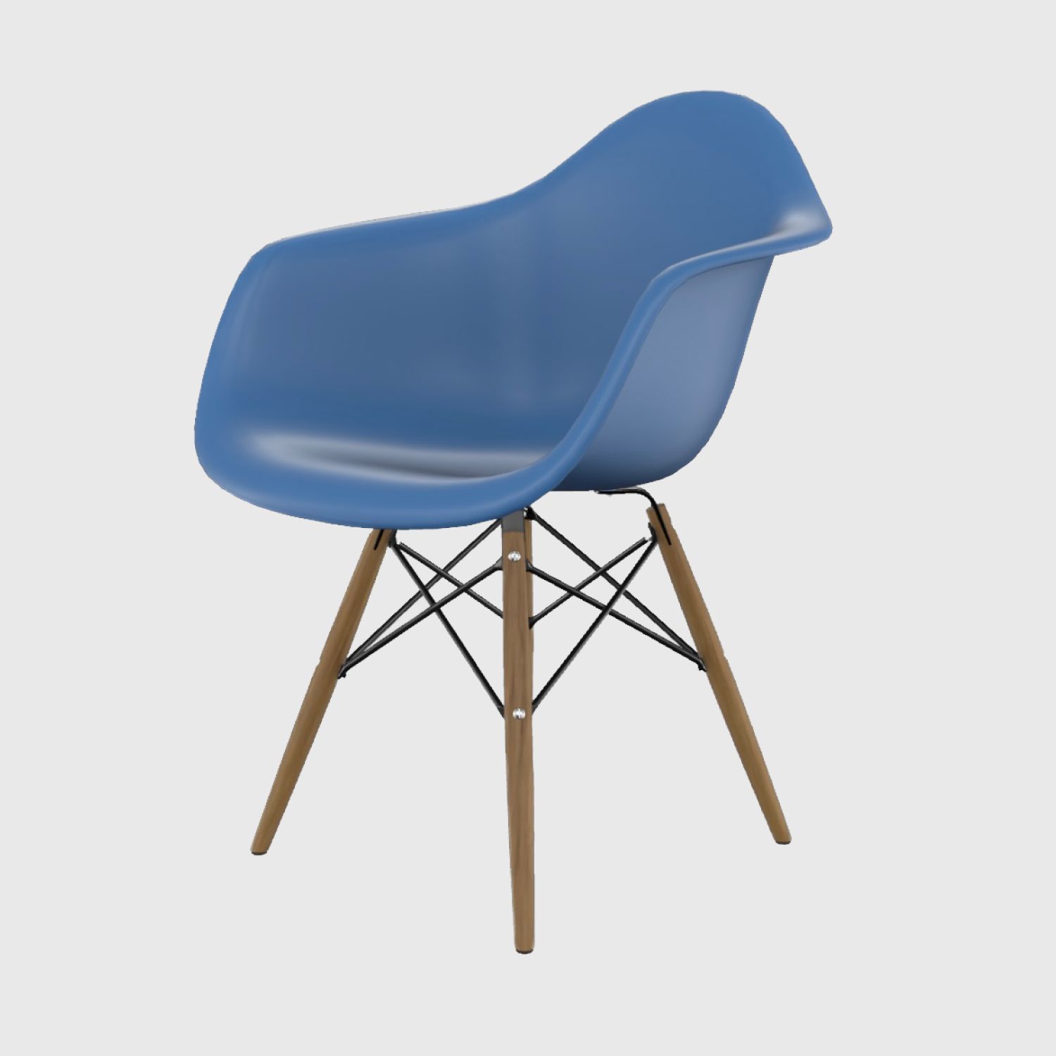 Cadeira Eames Arm Azul Marinho