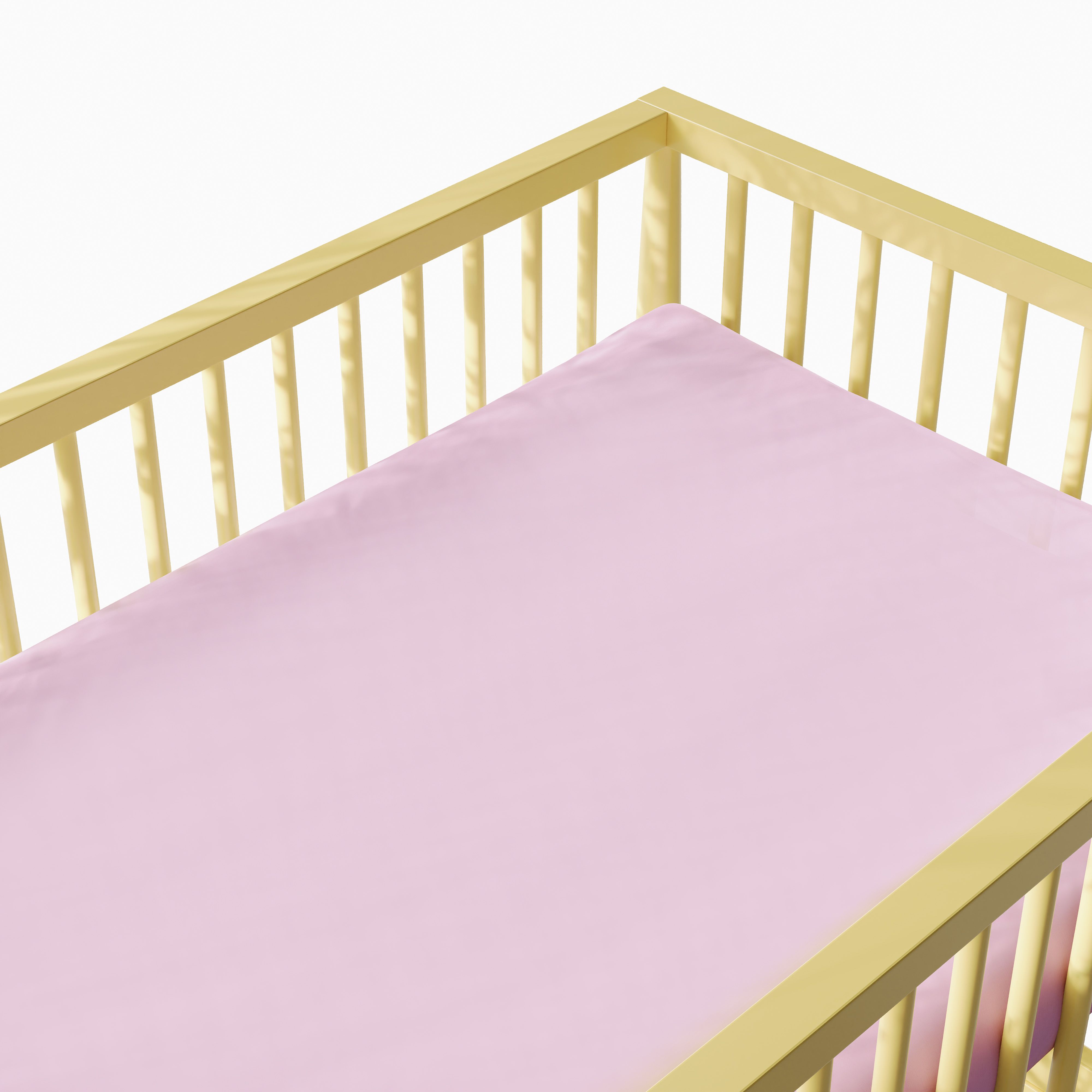 Lençol Berço com Elástico Branco