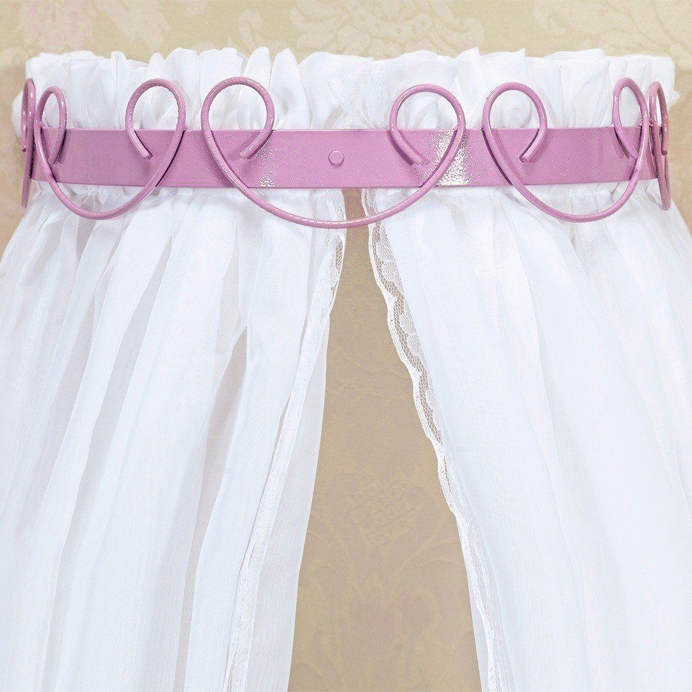 Dossel Berço Arabesco Pink