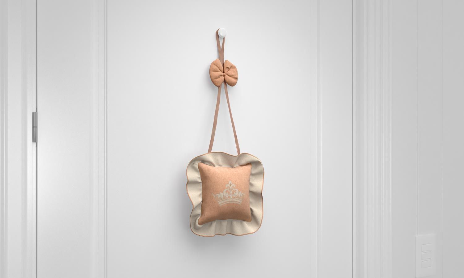 Porta Maternidade Princesa Rosé Premium