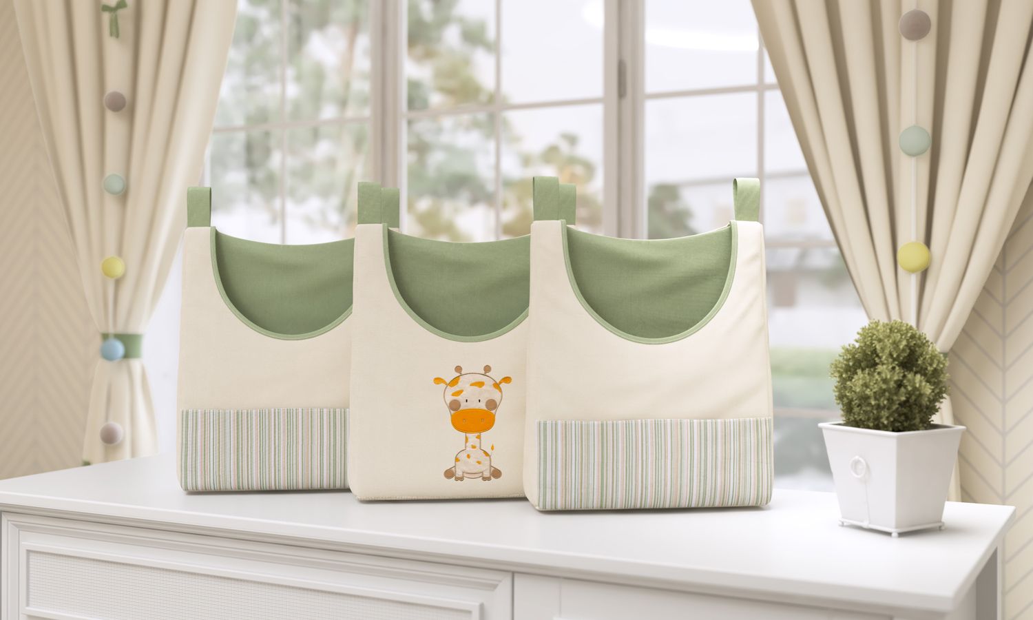 Porta Fraldas Varão Brincadeira na Selva