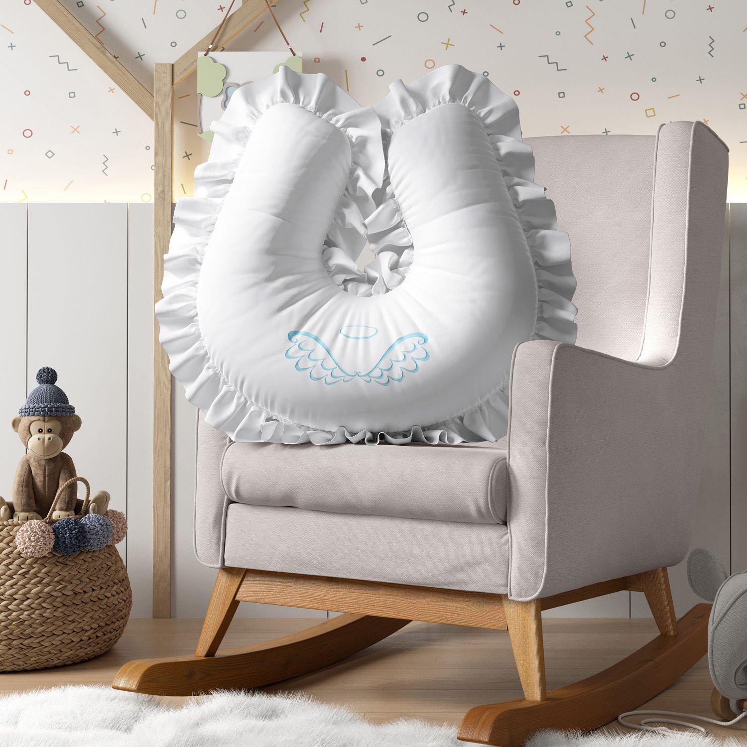 Almofada Amamentação Anjo