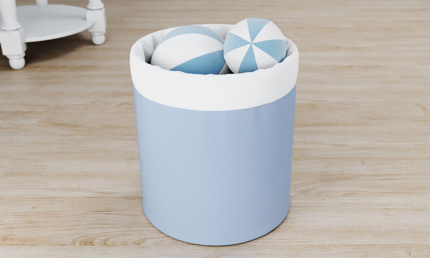 Cesto Organizador para Brinquedos Ursinha Bebê 35cm