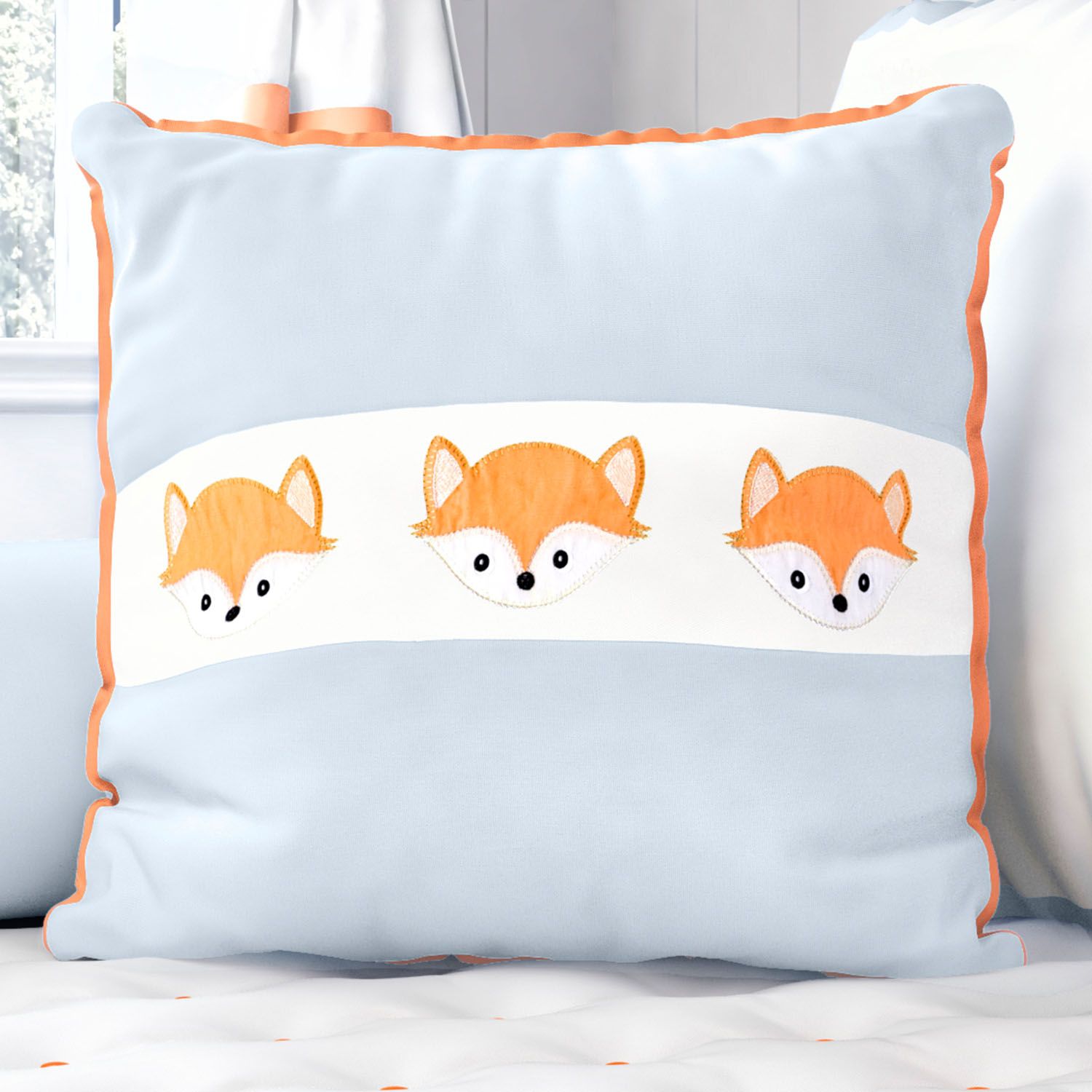 Almofada Raposas 38cm