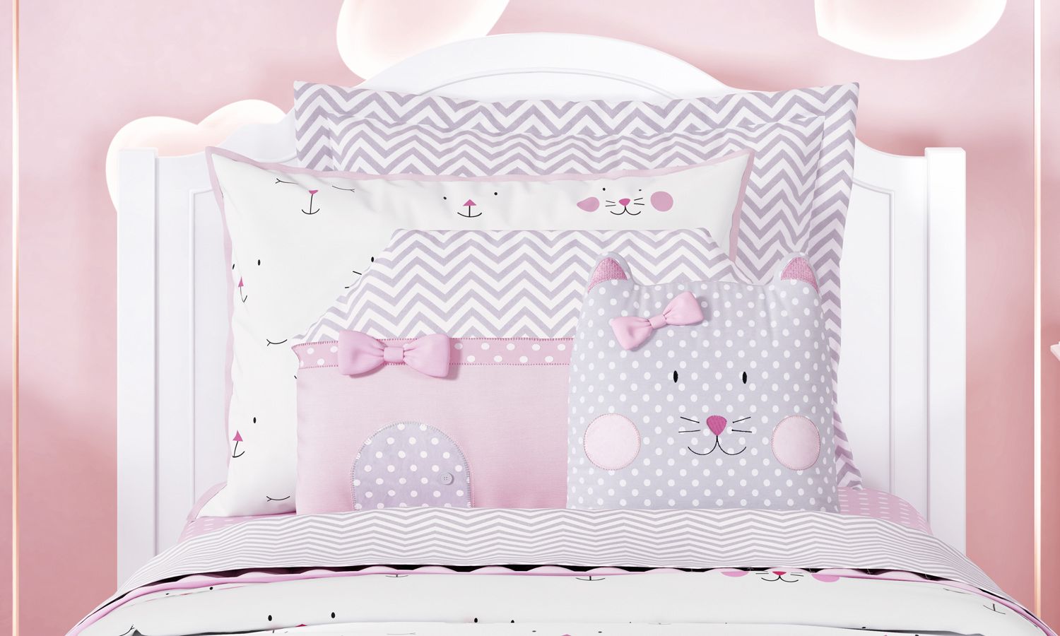 Kit Cama Infantil Solteiro Amiguinhas