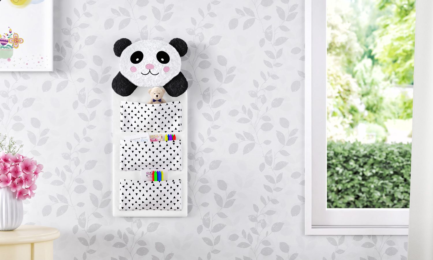 Organizador de Berço Urso Panda