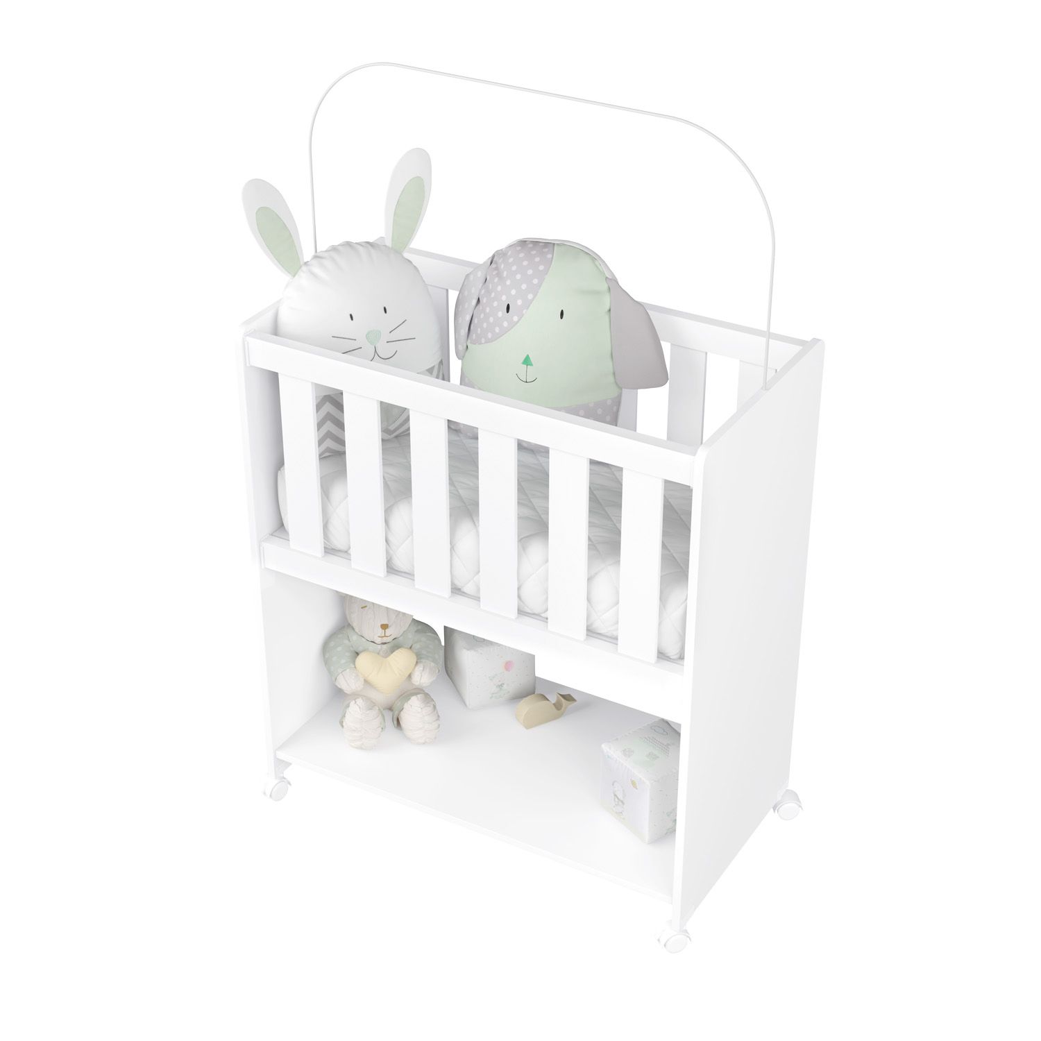 Mini Berço Branco Bianco