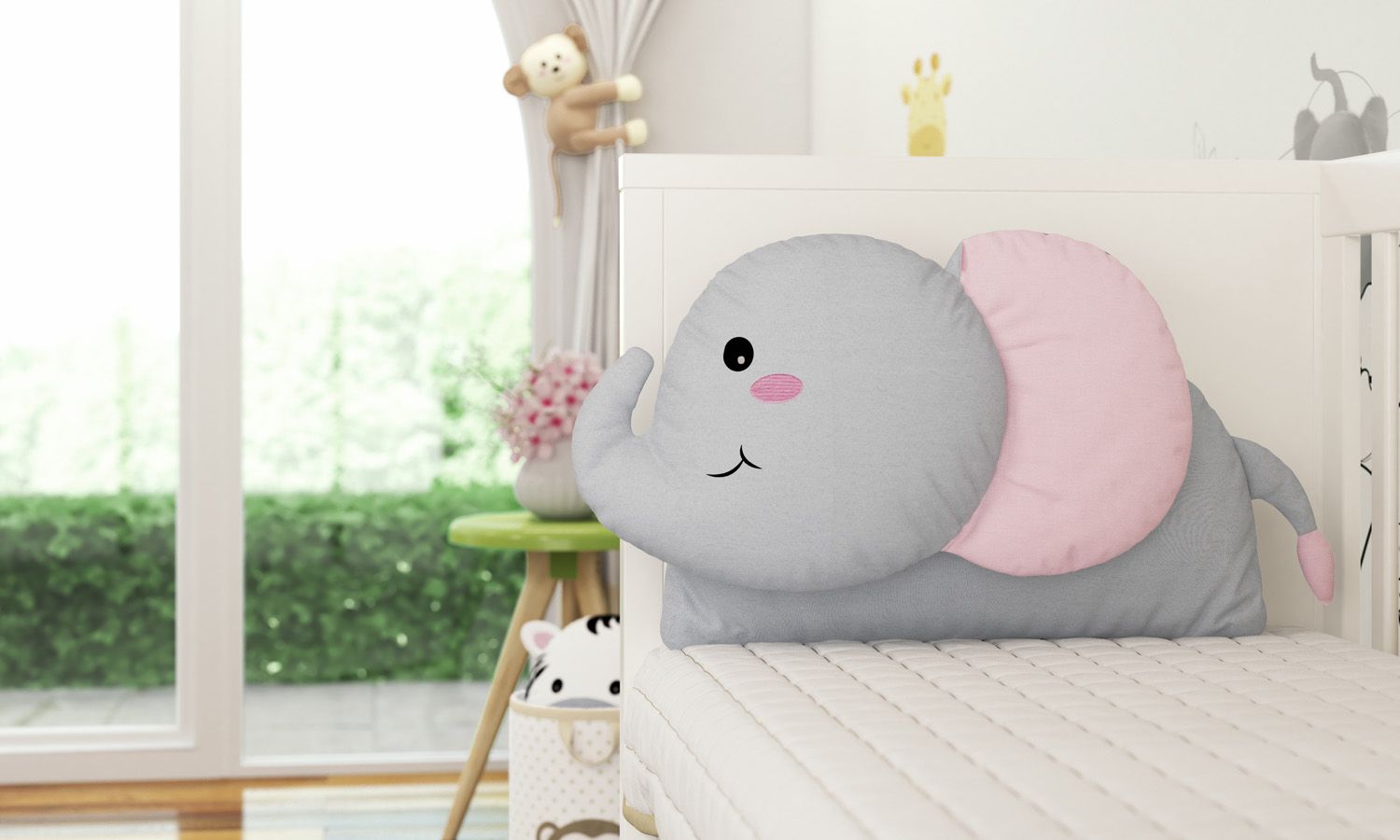 Kit Berço Amiguinhos Safári