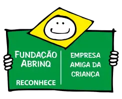 Logo fundação Abrinq